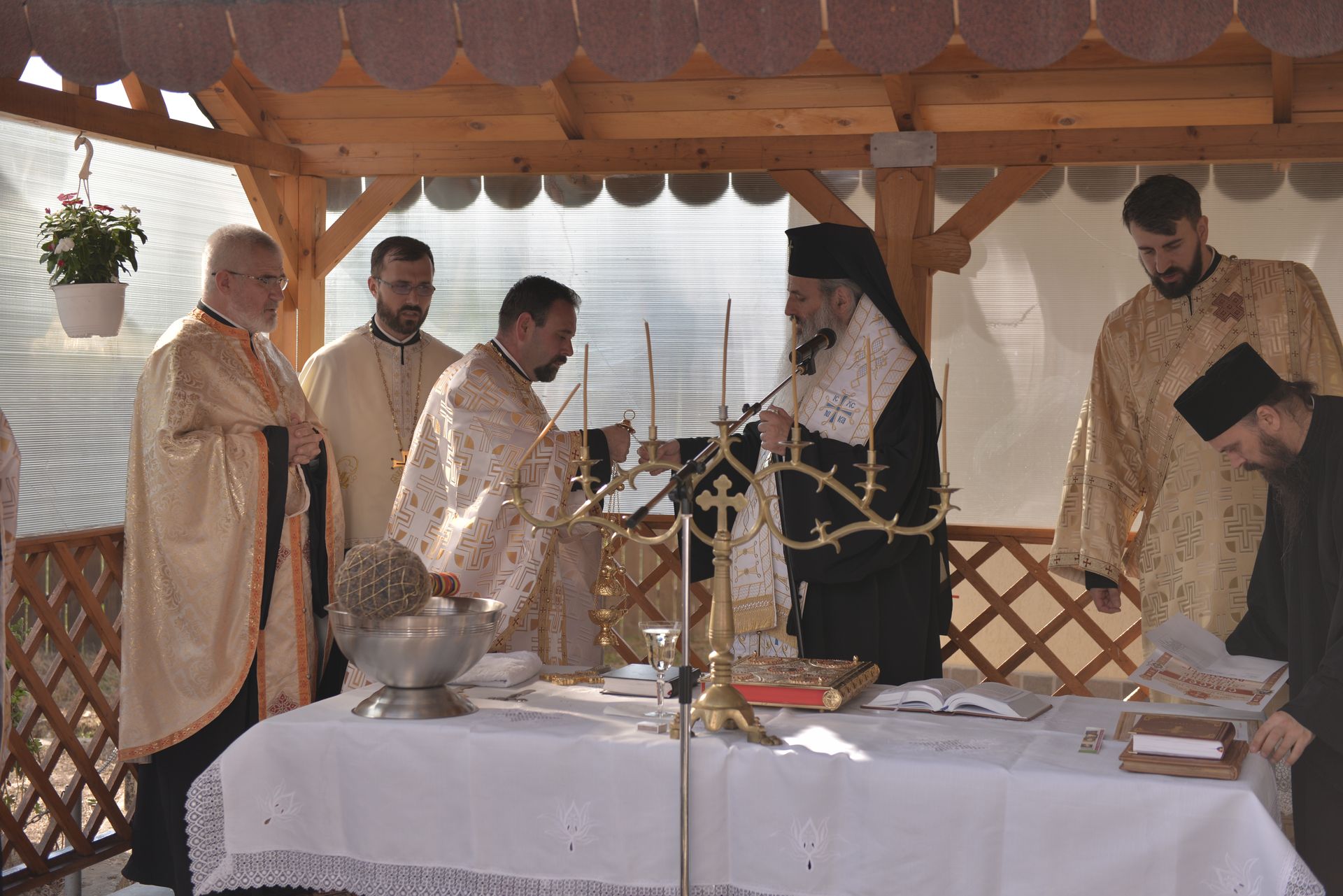 Sfințire de casă socială la Oprișeni, Iași