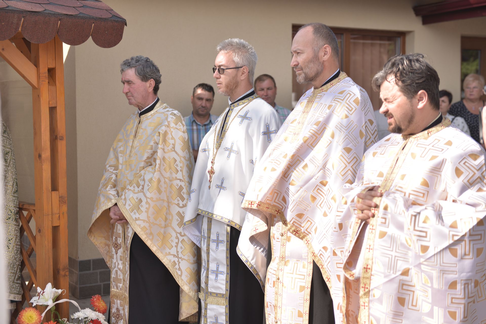 Sfințire de casă socială la Oprișeni, Iași