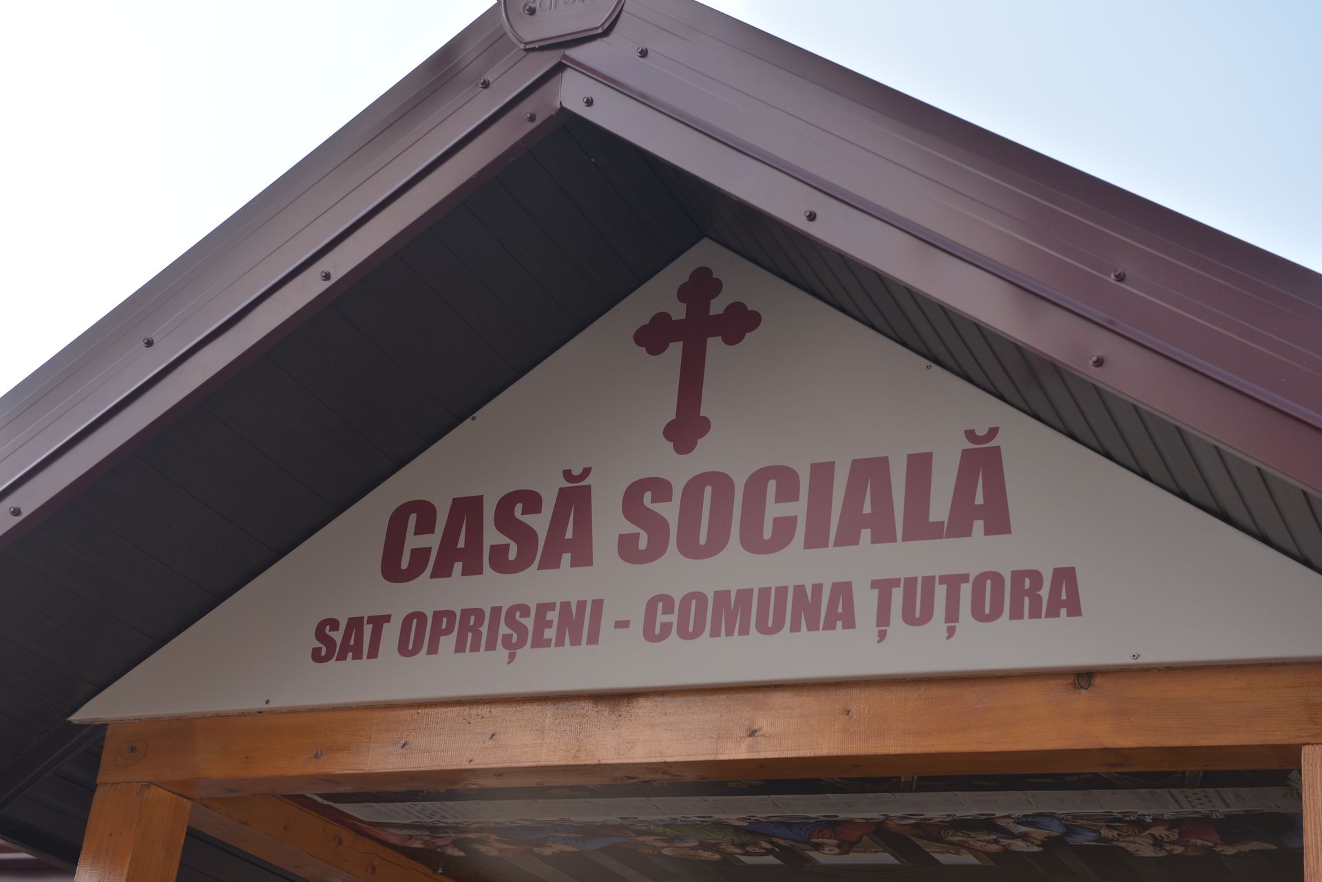 Sfințire de casă socială la Oprișeni, Iași