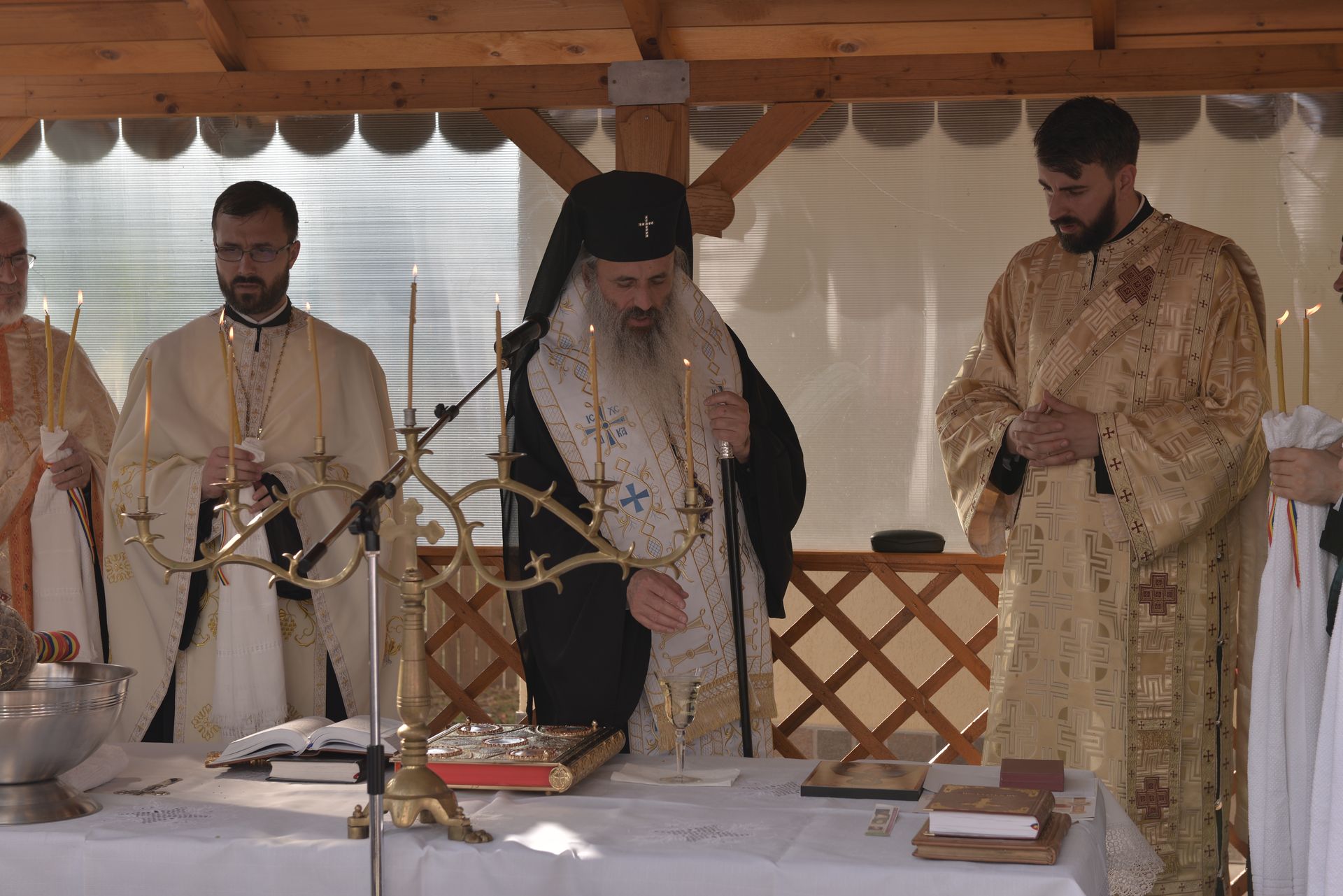 Sfințire de casă socială la Oprișeni, Iași