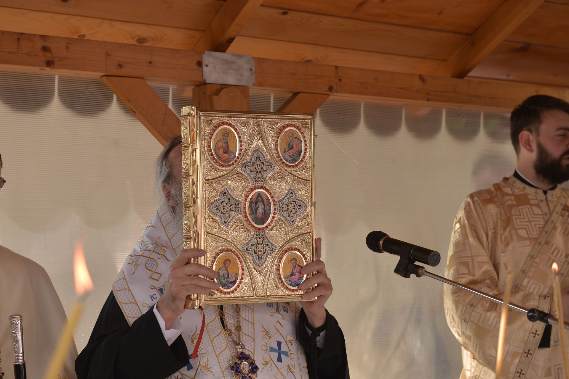 Sfințire de casă socială la Oprișeni, Iași