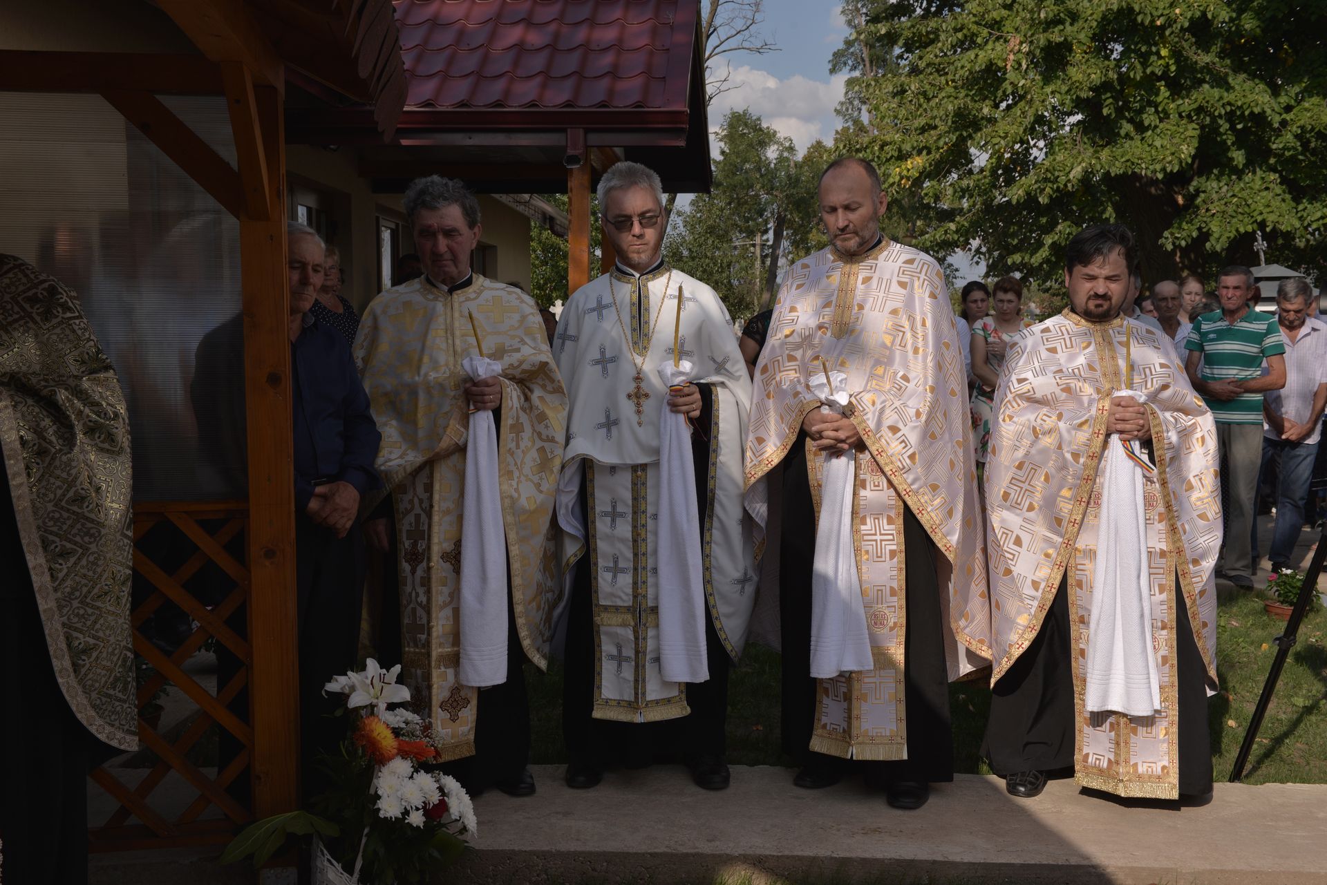 Sfințire de casă socială la Oprișeni, Iași
