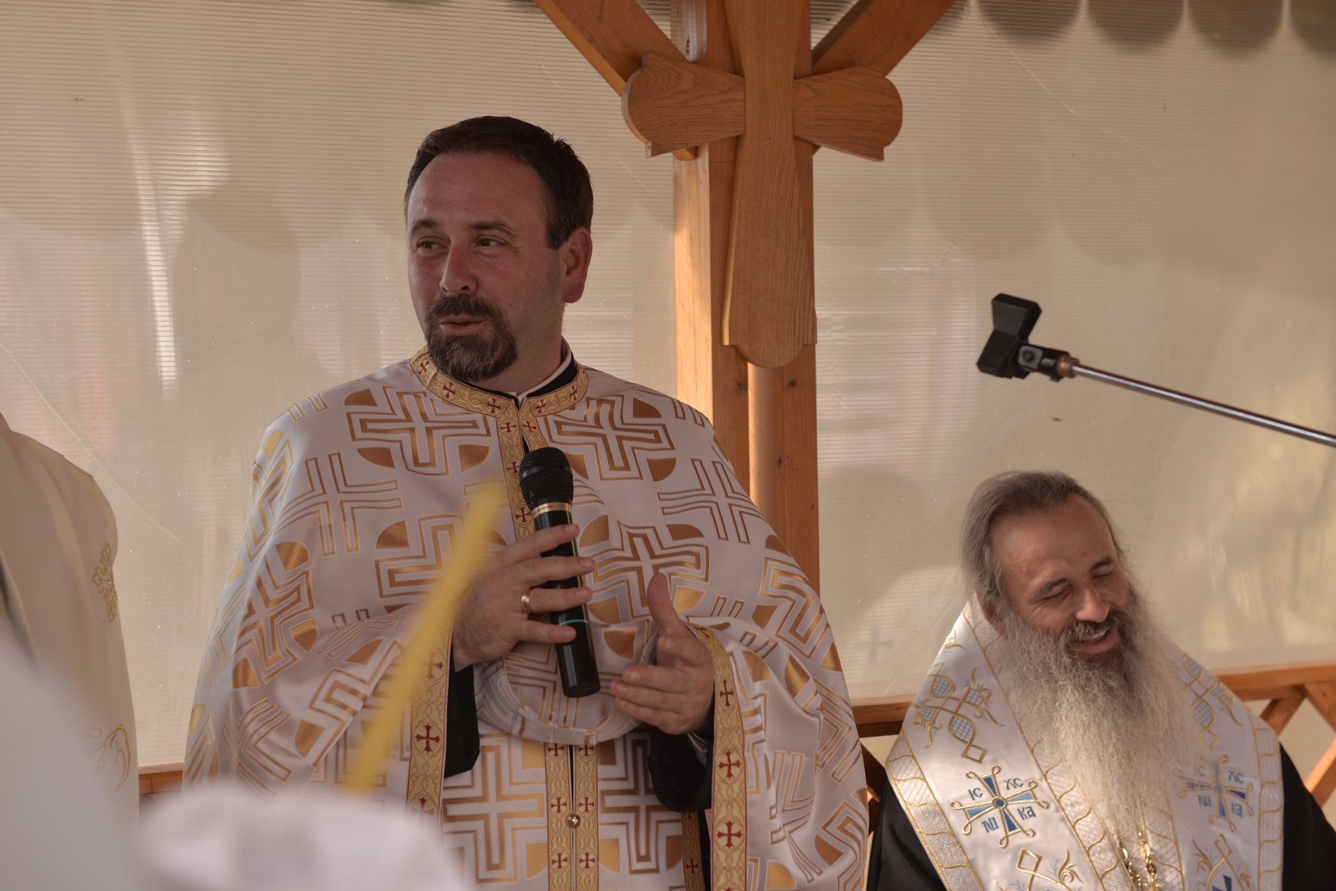 Sfințire de casă socială la Oprișeni, Iași