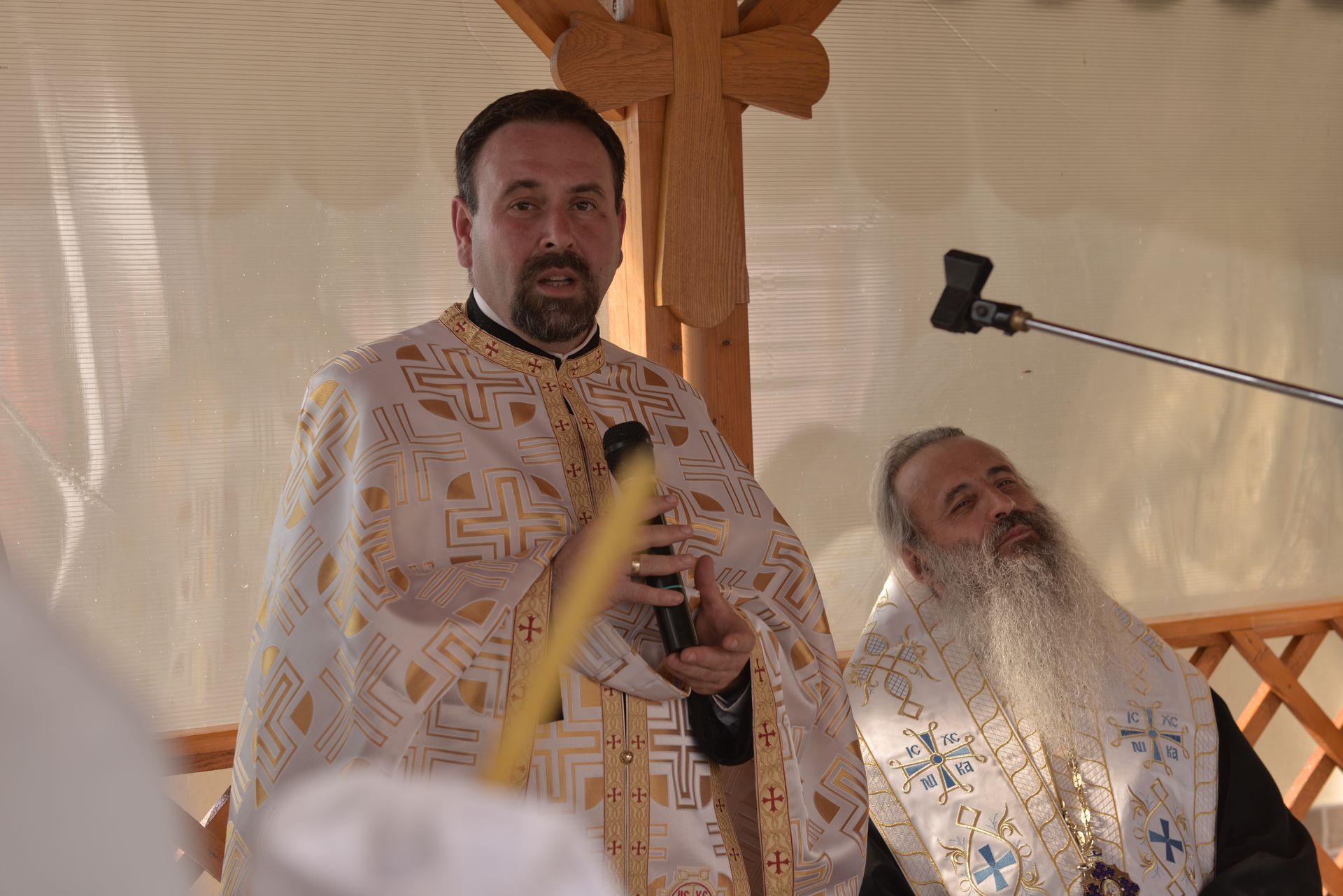 Sfințire de casă socială la Oprișeni, Iași