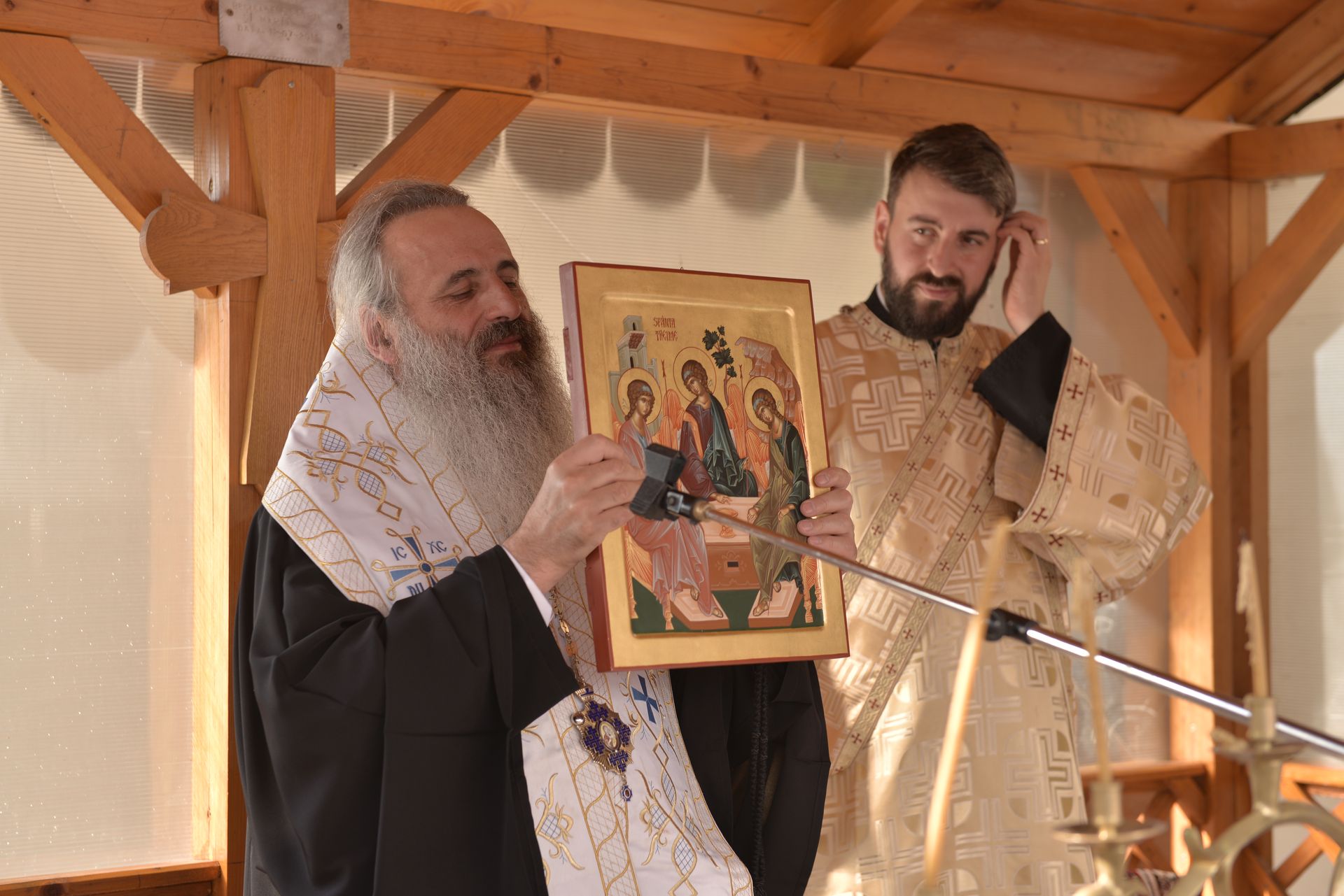 Sfințire de casă socială la Oprișeni, Iași