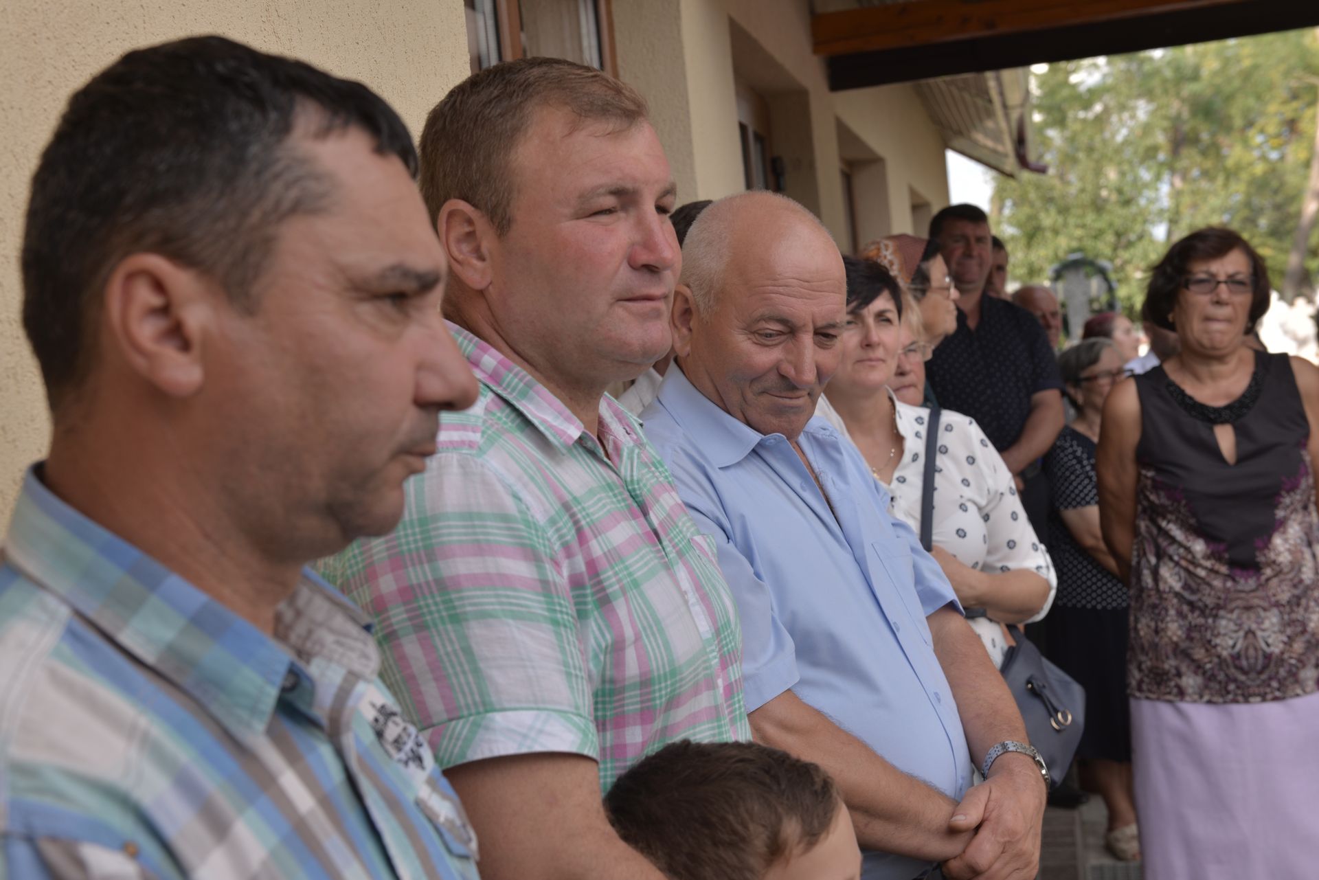 Sfințire de casă socială la Oprișeni, Iași