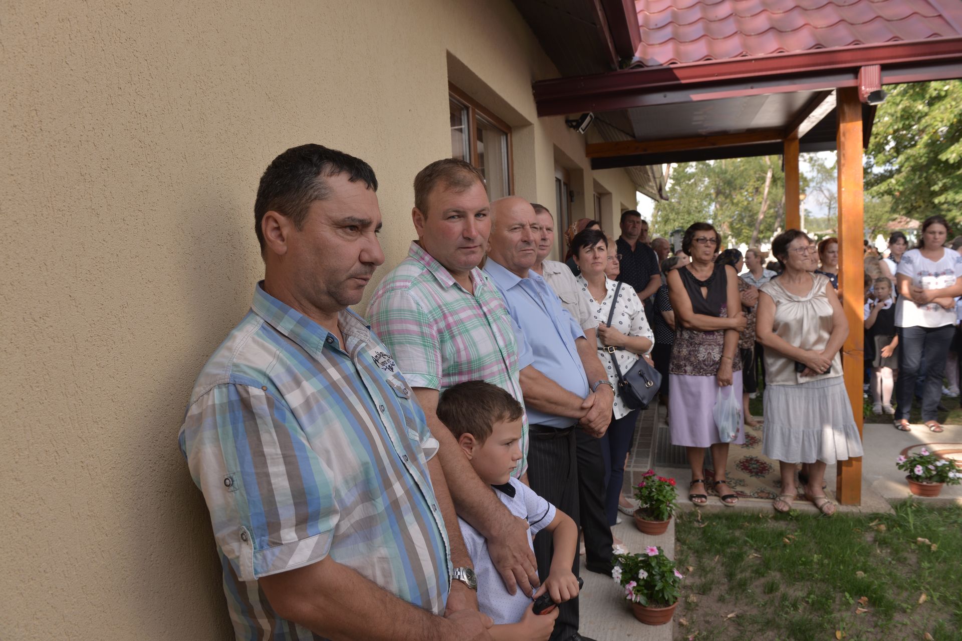 Sfințire de casă socială la Oprișeni, Iași