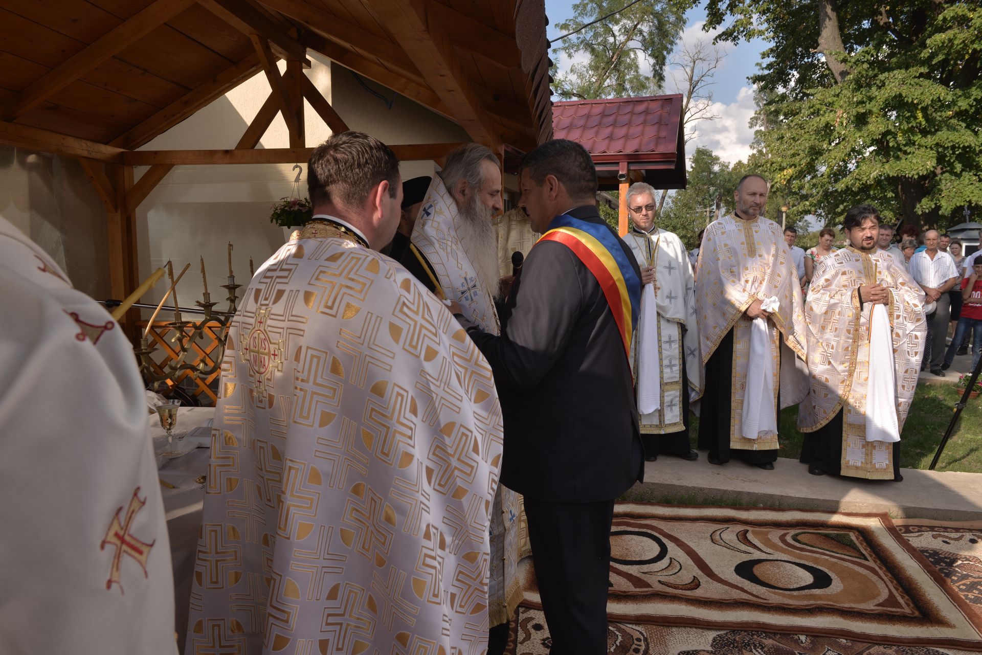 Sfințire de casă socială la Oprișeni, Iași