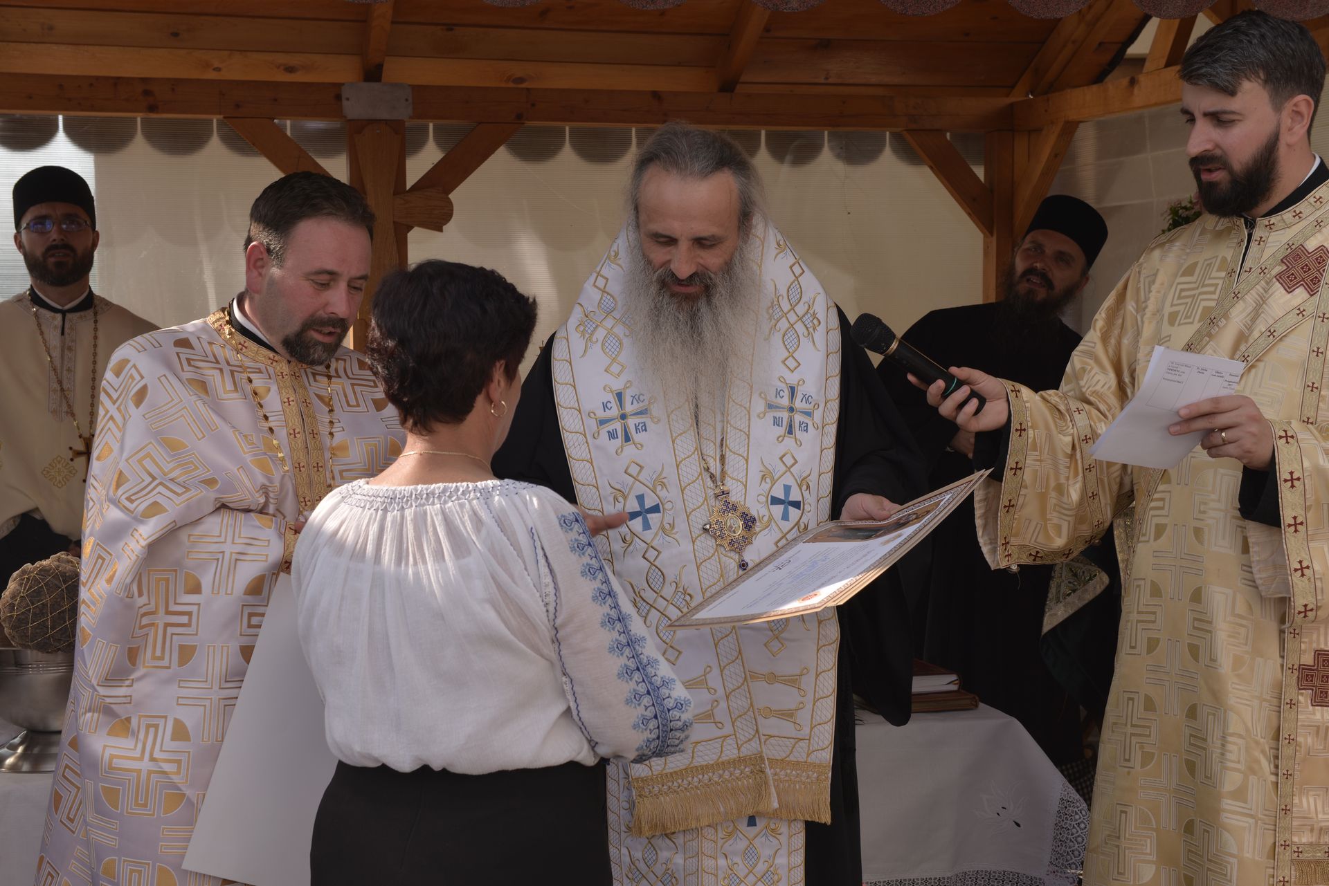 Sfințire de casă socială la Oprișeni, Iași