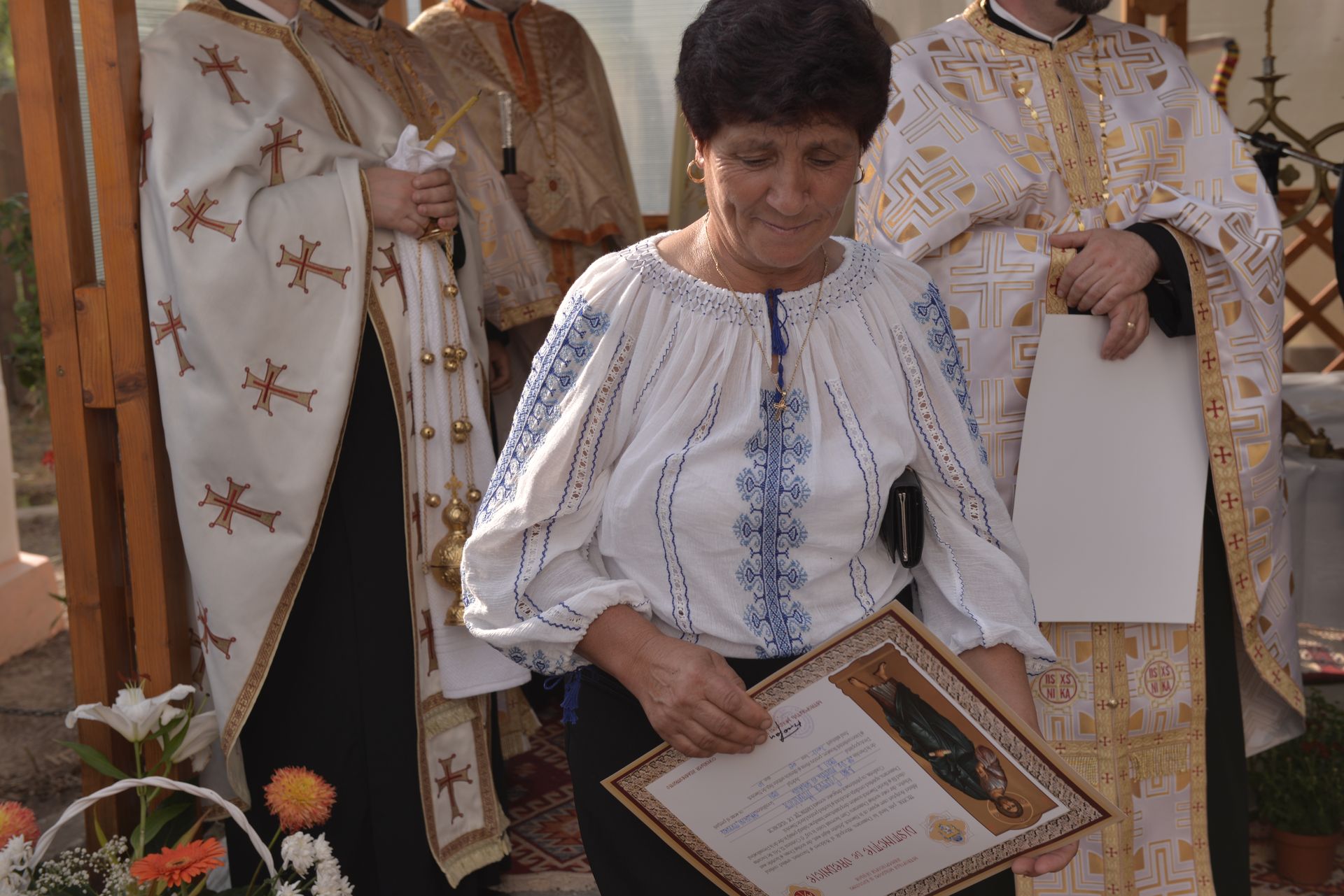 Sfințire de casă socială la Oprișeni, Iași