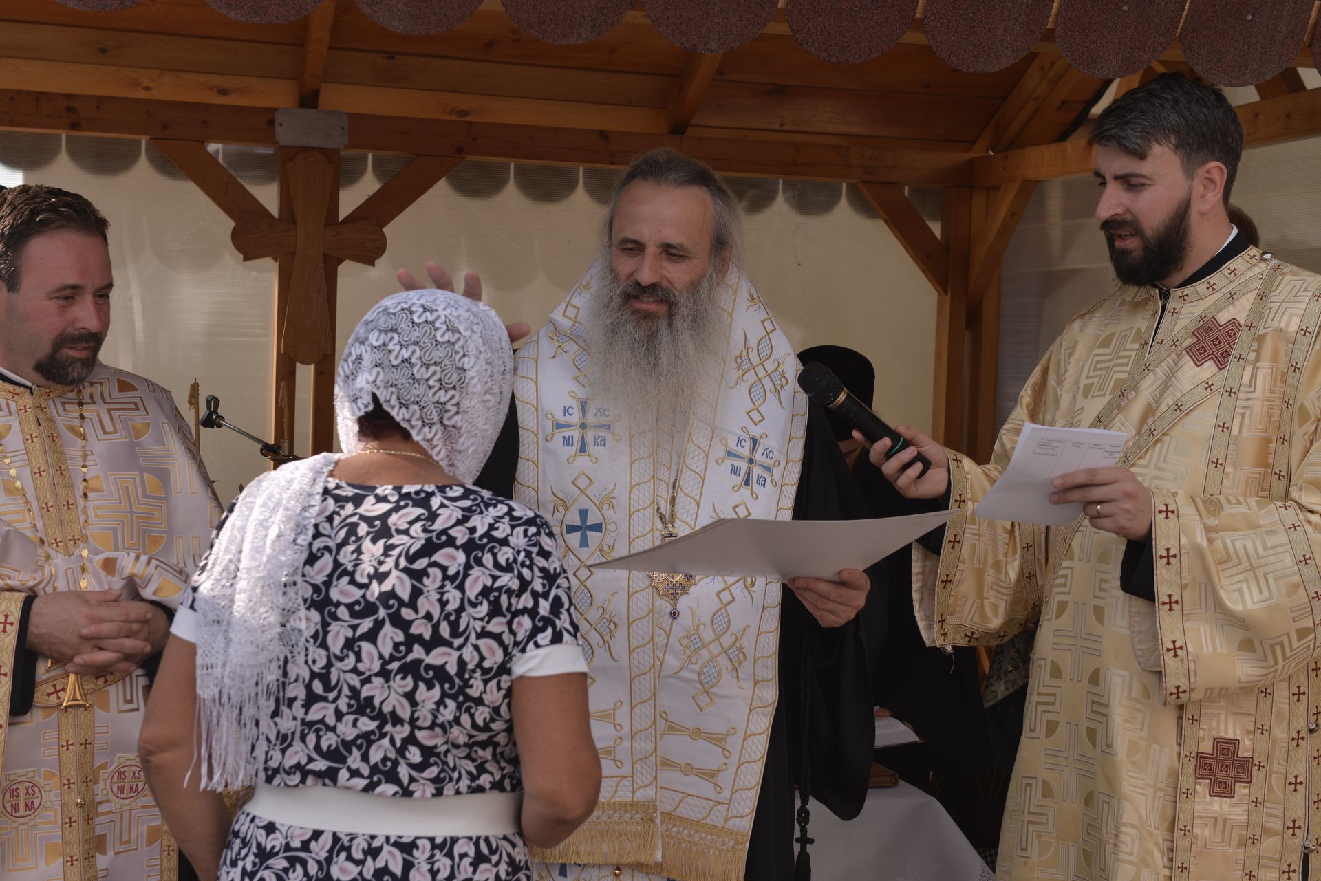 Sfințire de casă socială la Oprișeni, Iași