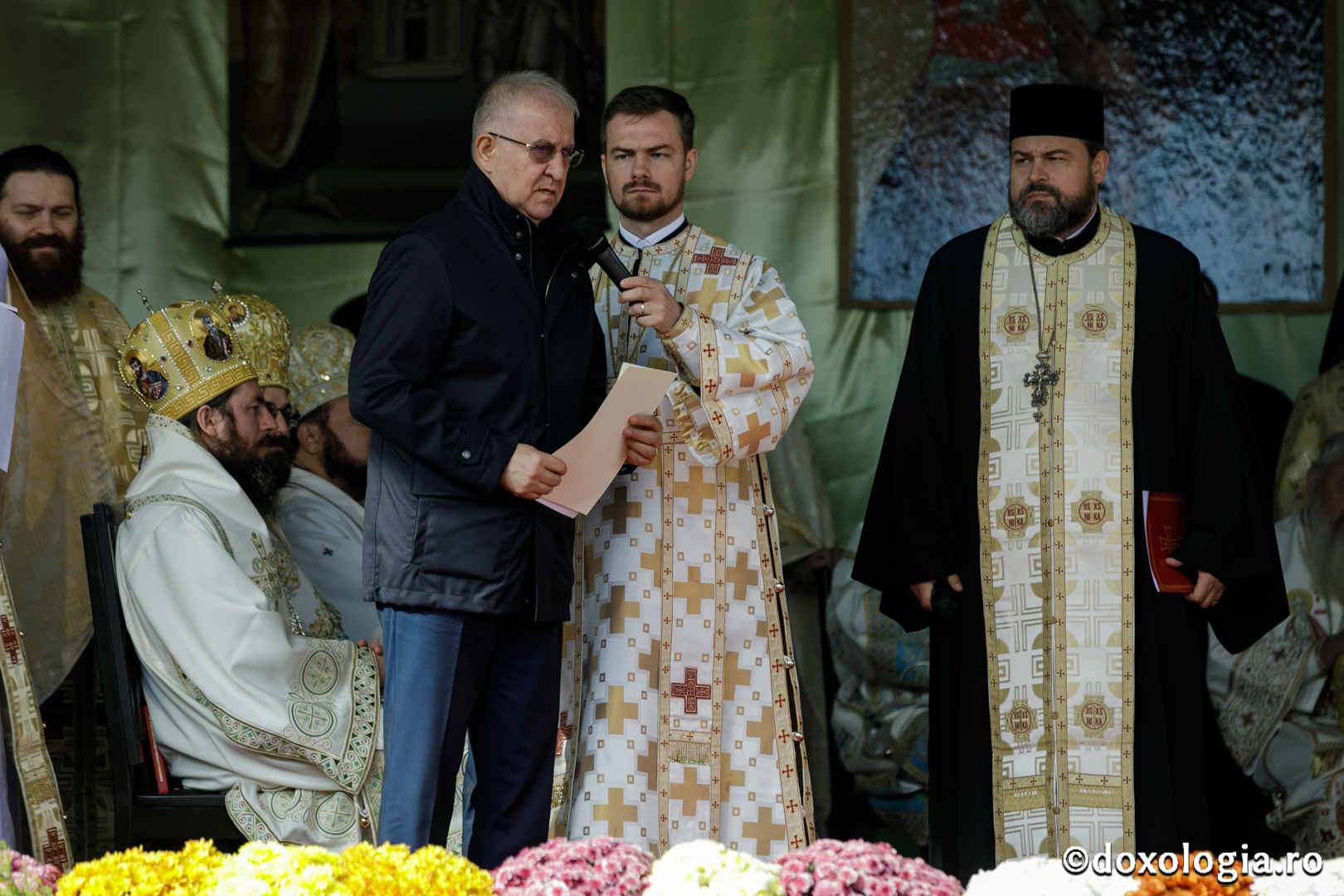 (Video) Victor Opaschi - Mesajul Secretariatului de stat pentru culte a Guvernului României la întronizarea PS Ignatie ca episcop al Hușilor