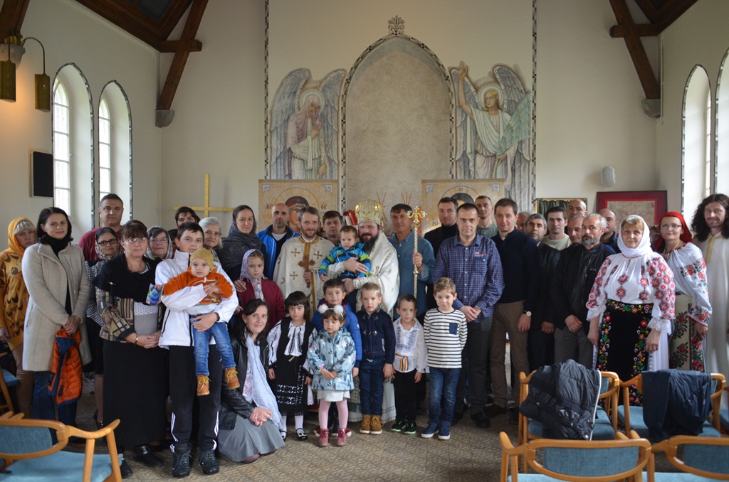 Vizite pastorale ale Părintelui Episcop Macarie la comunitățile de români din Danemarca și Suedia