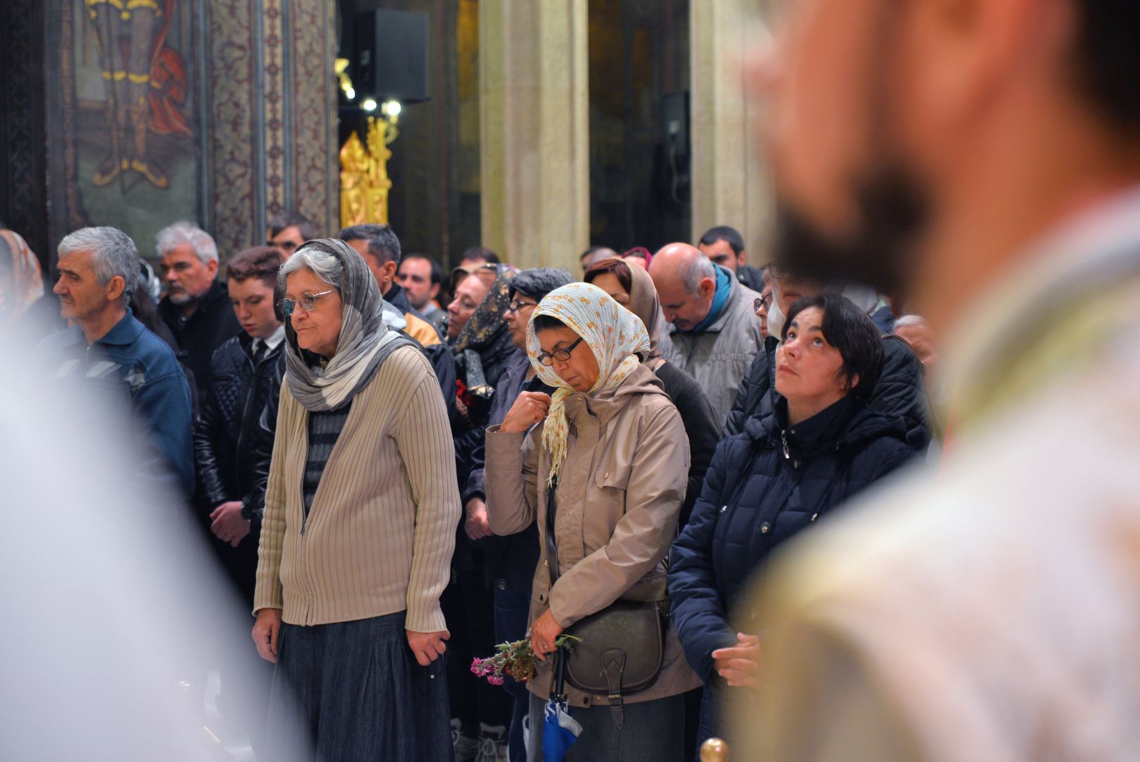 Priveghere în cinstea Sfântului Ierarh Nectarie din Eghina, la Catedrala Patriarhală