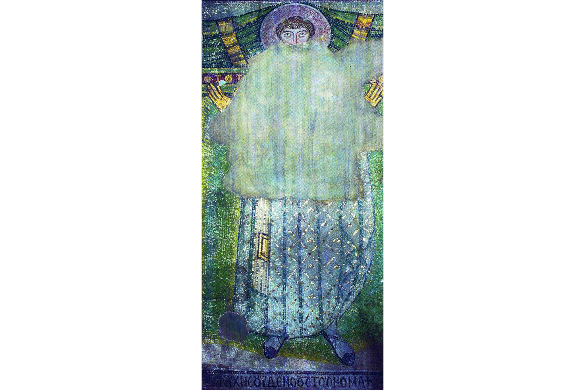 Sfântul Dimitrie rugându-se