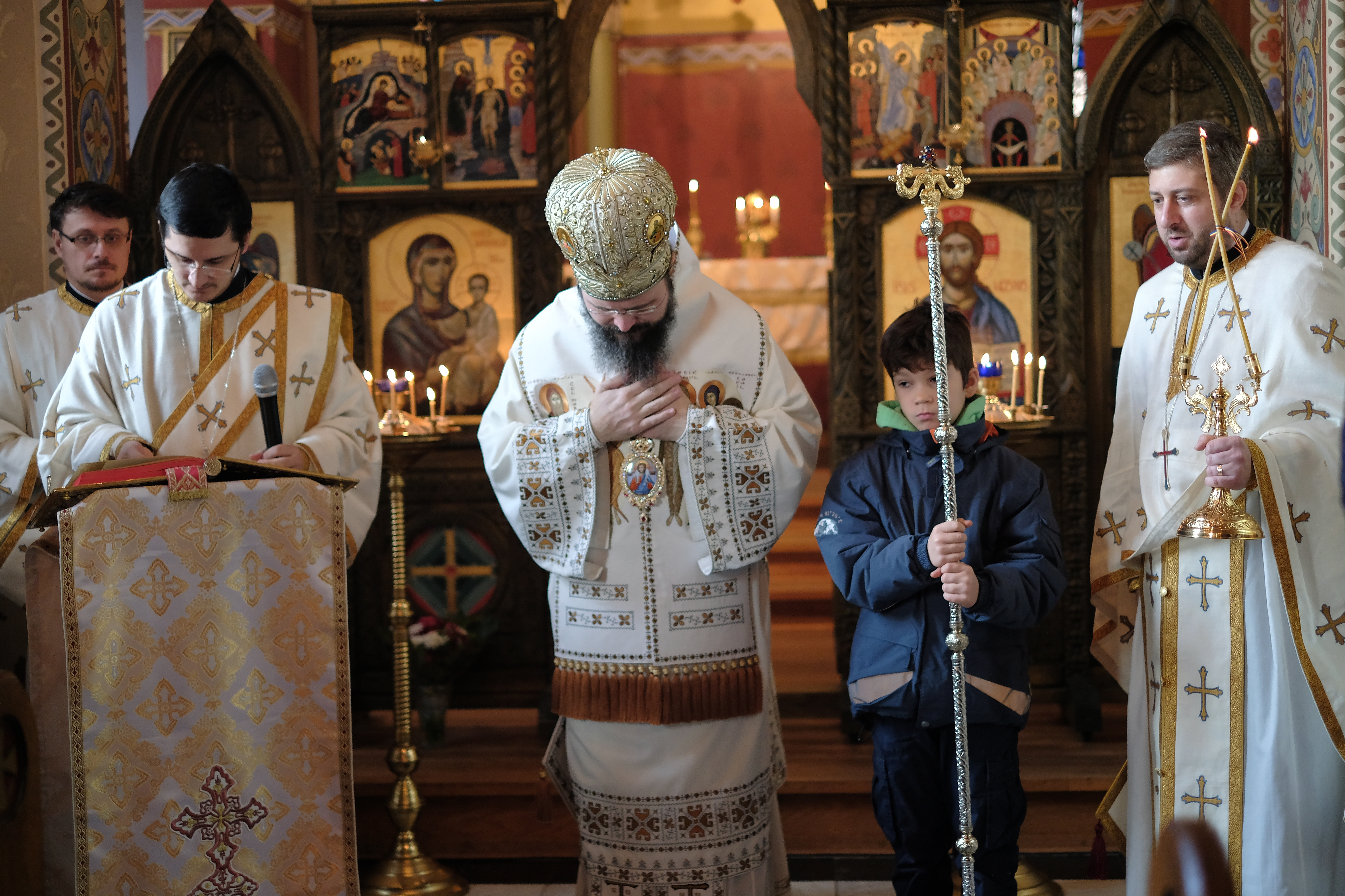 Preasfințitul Părinte Macarie a vizitat românii ortodocși din Copenhaga