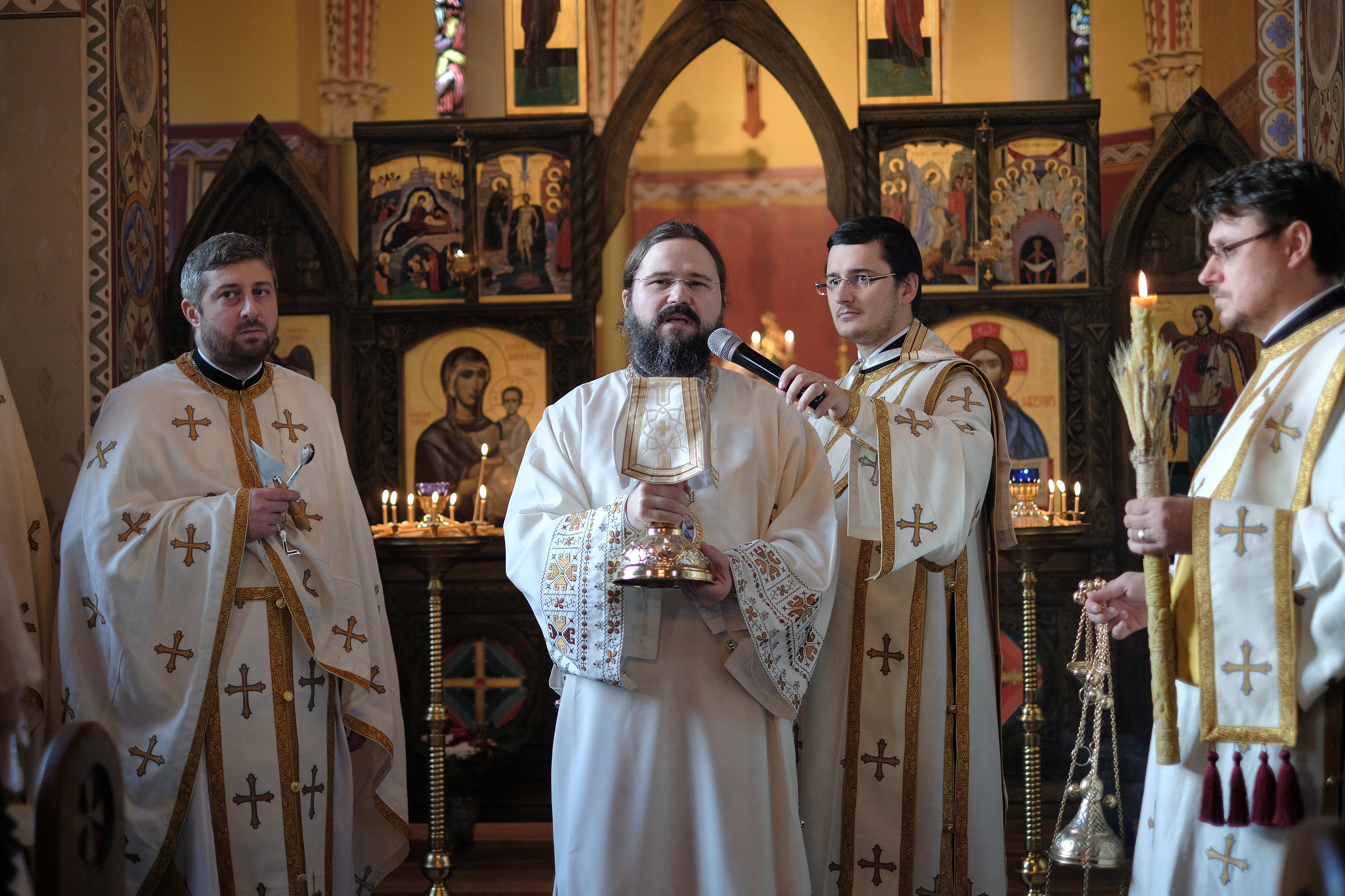 Preasfințitul Părinte Macarie a vizitat românii ortodocși din Copenhaga