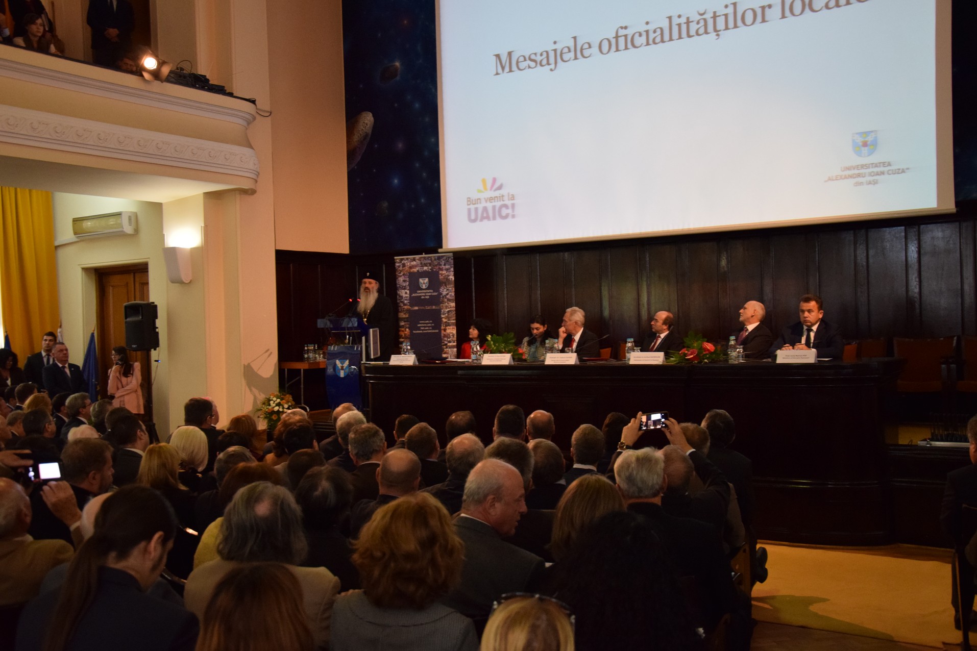 IPS Mitropolit Teofan i-a îndemnat pe studenții ieșeni și pe cadrele didactice să se implice în activitățile Centenarului Marii Uniri