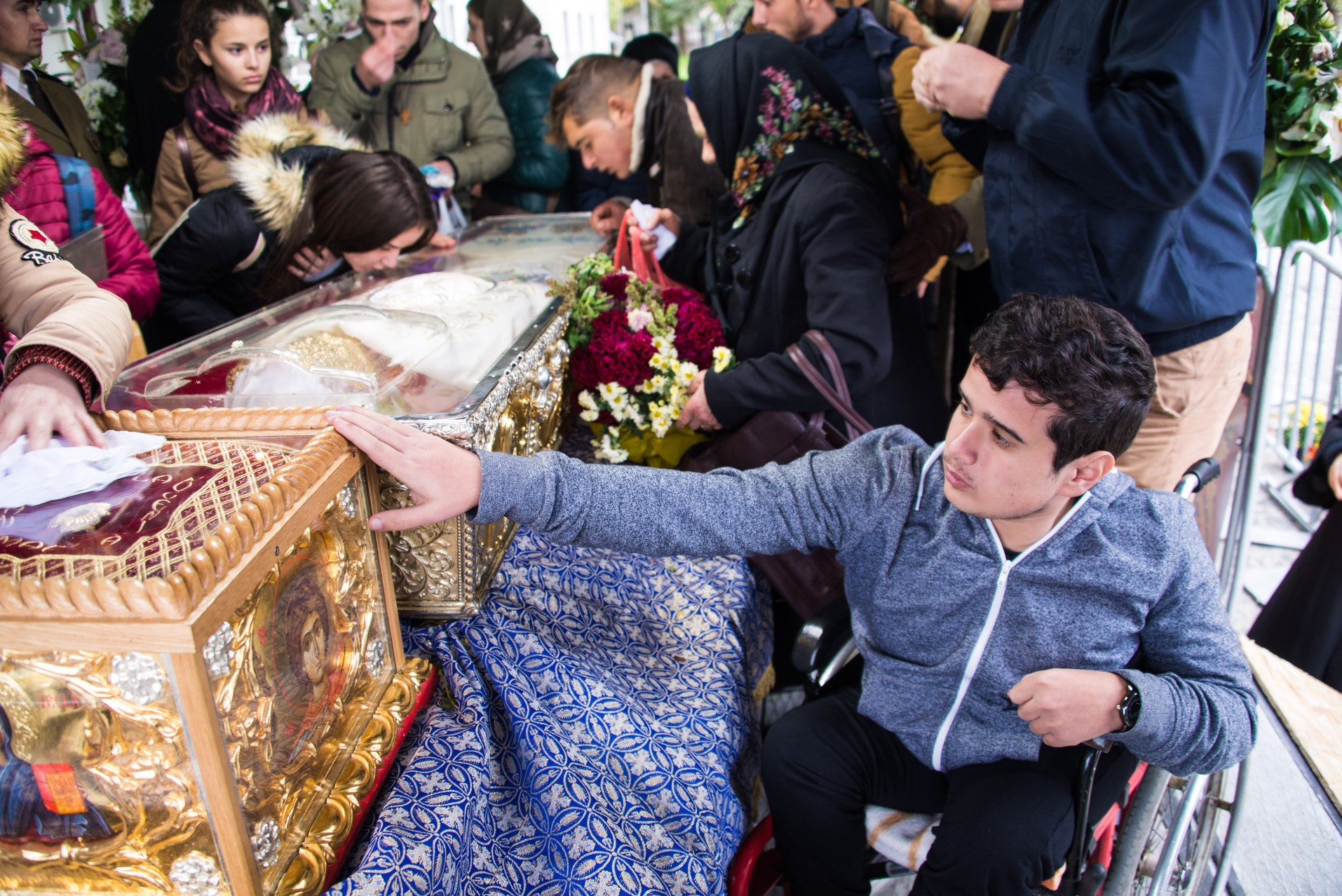 Sfânta Parascheva și-a primit închinătorii de ziua ei