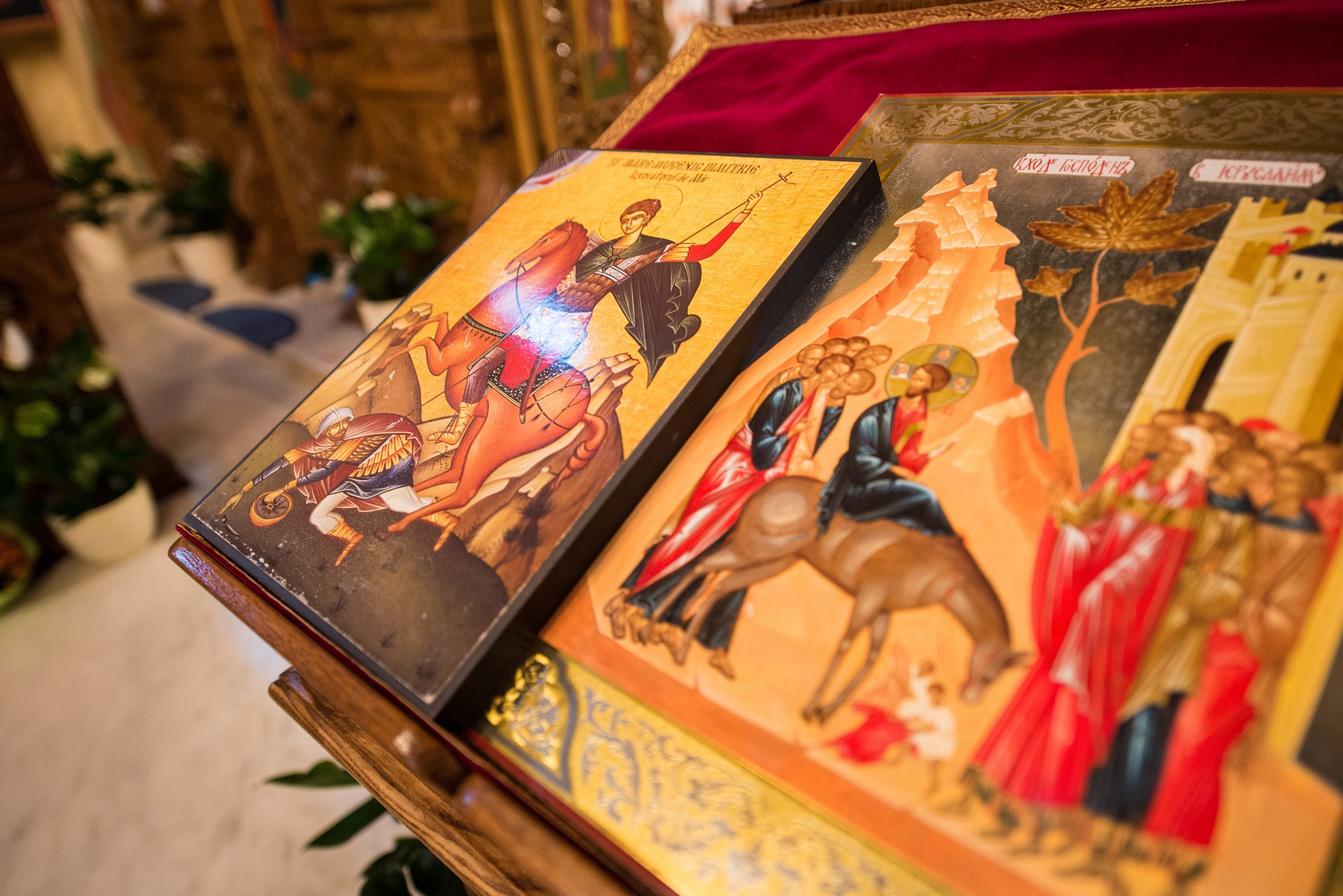 Sfântul Mare Mucenic Dimitrie a unit în rugăciune preoți și credincioși la Parohia Flora din Tătărași