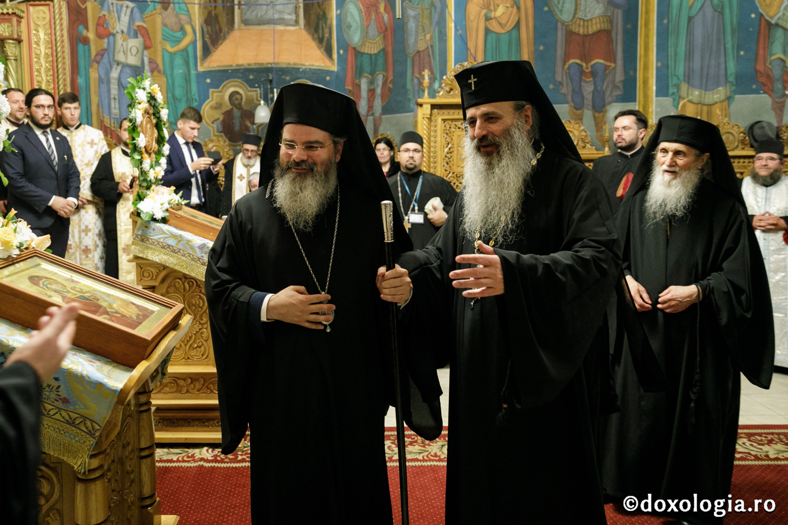 Întâmpinarea oficială a noului Episcop al Hușilor