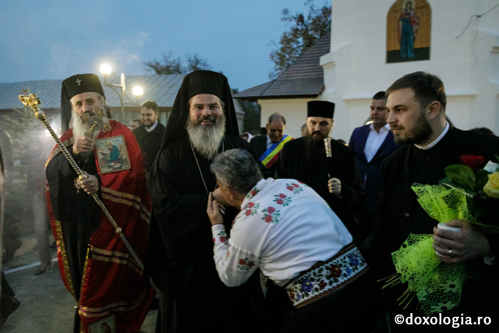 Întâmpinarea oficială a noului Episcop al Hușilor