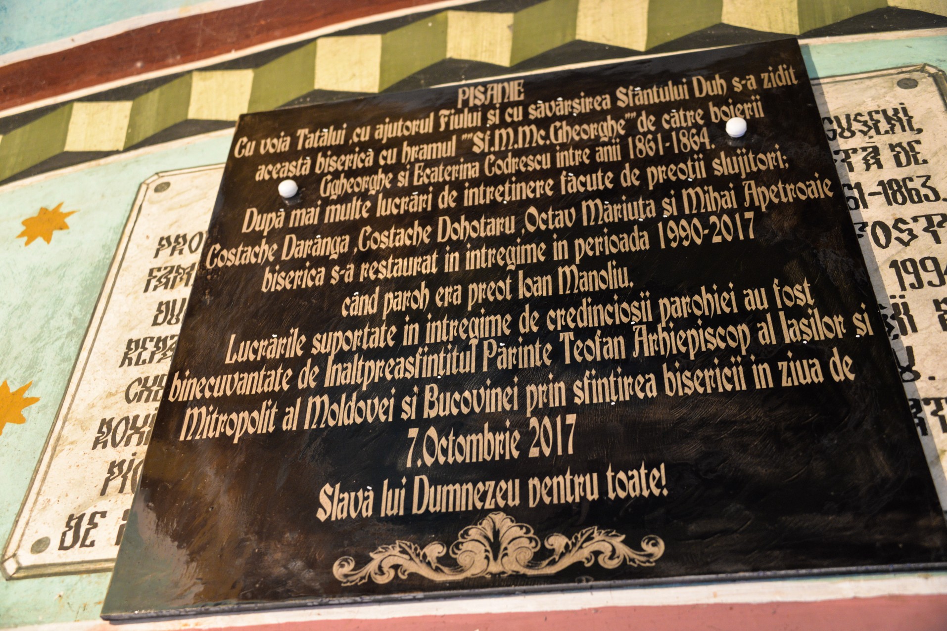 Resfințire de biserică la Drăgușeni: „Viața creștinului este o mucenicie de fiecare zi”