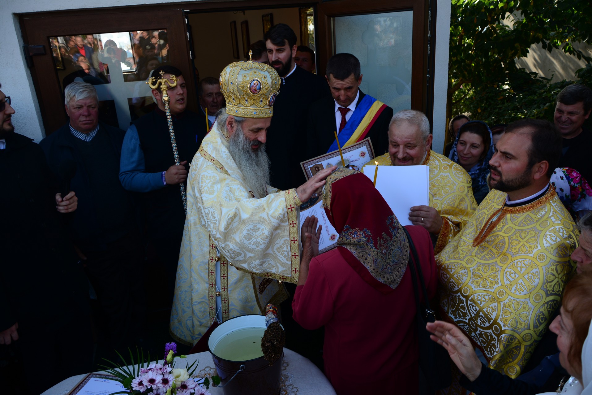 Foto: Adrian Sârbu Sfințire de capelă de cimitir în Parohia Stăuceni