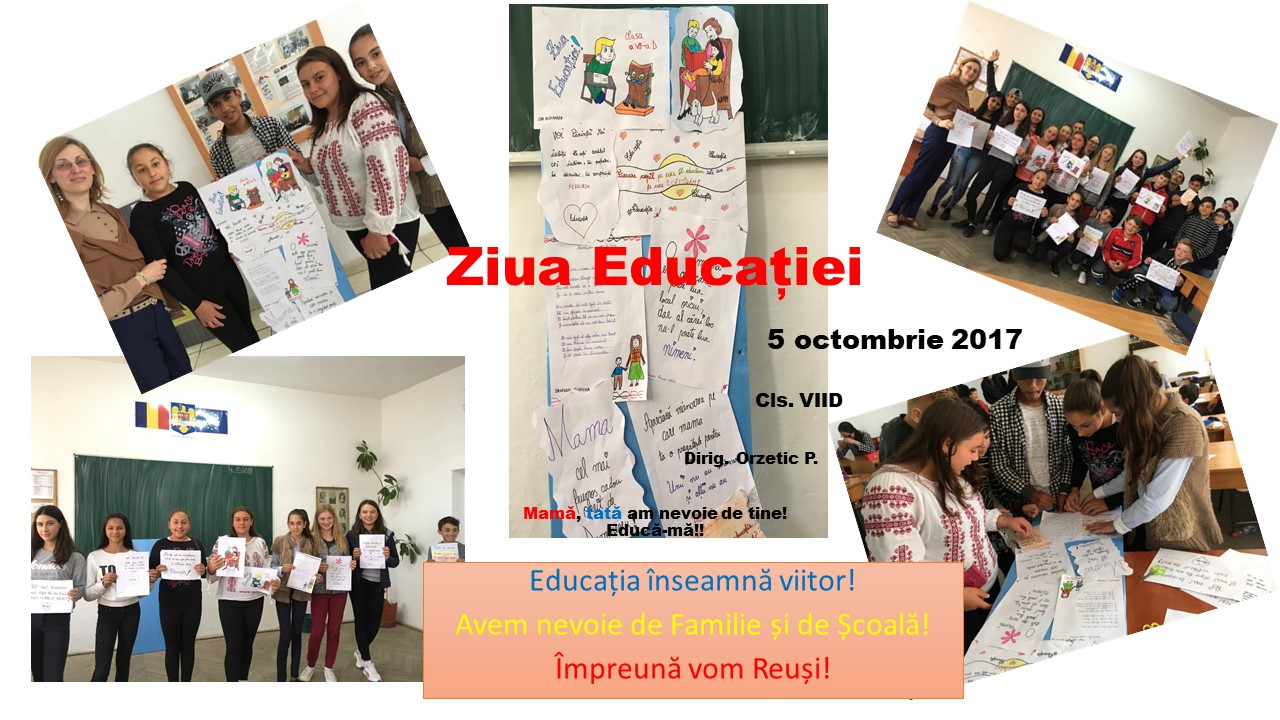 Ziua Mondială a Educaţiei, la Podu Iloaiei