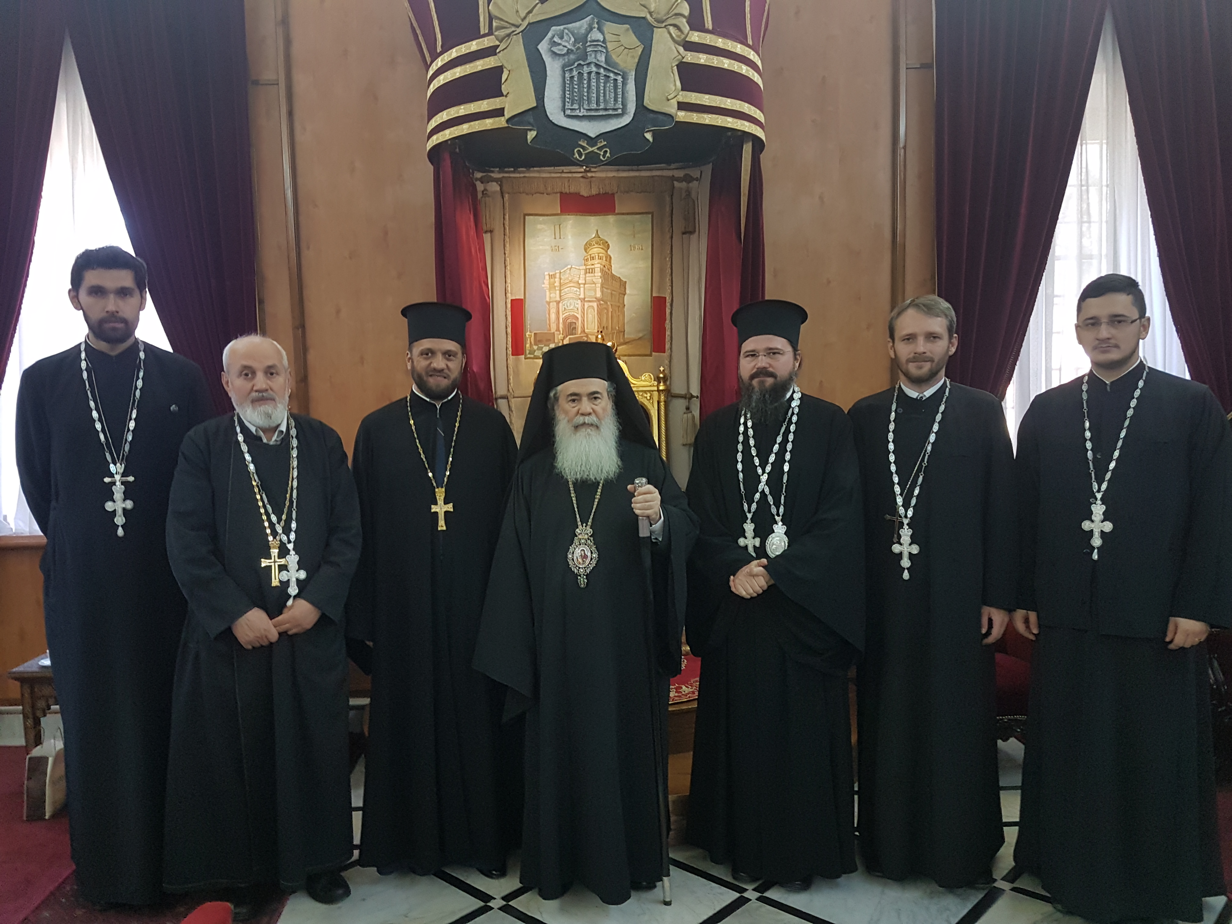 Preasfințitul Episcop Macarie Drăgoi, alături de un grup de români din Suedia, în pelerinaj la Locurile Sfinte