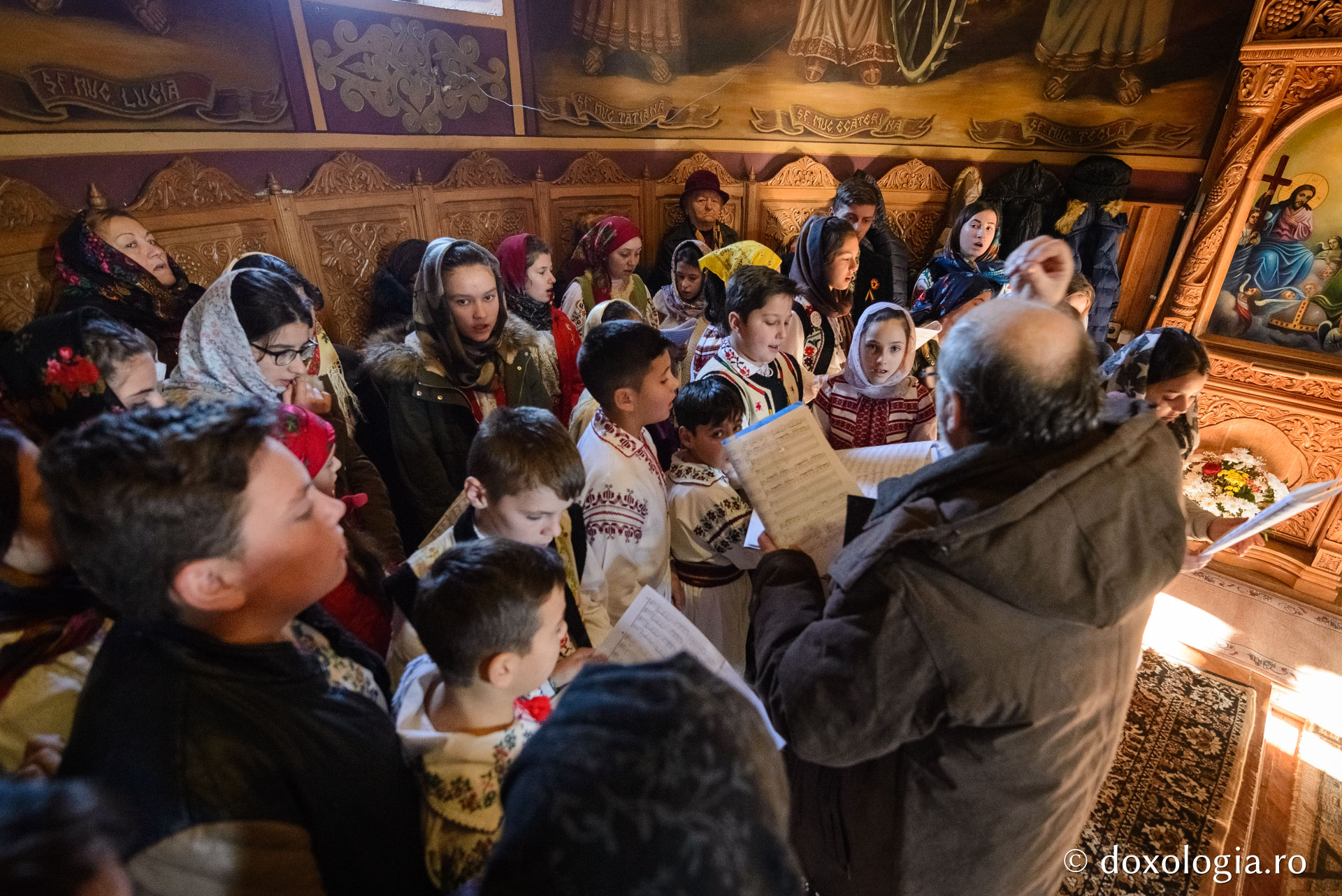 Hram la Mănăstirea Peștera: „Omul este chemat să devină templu al Duhului Sfânt”