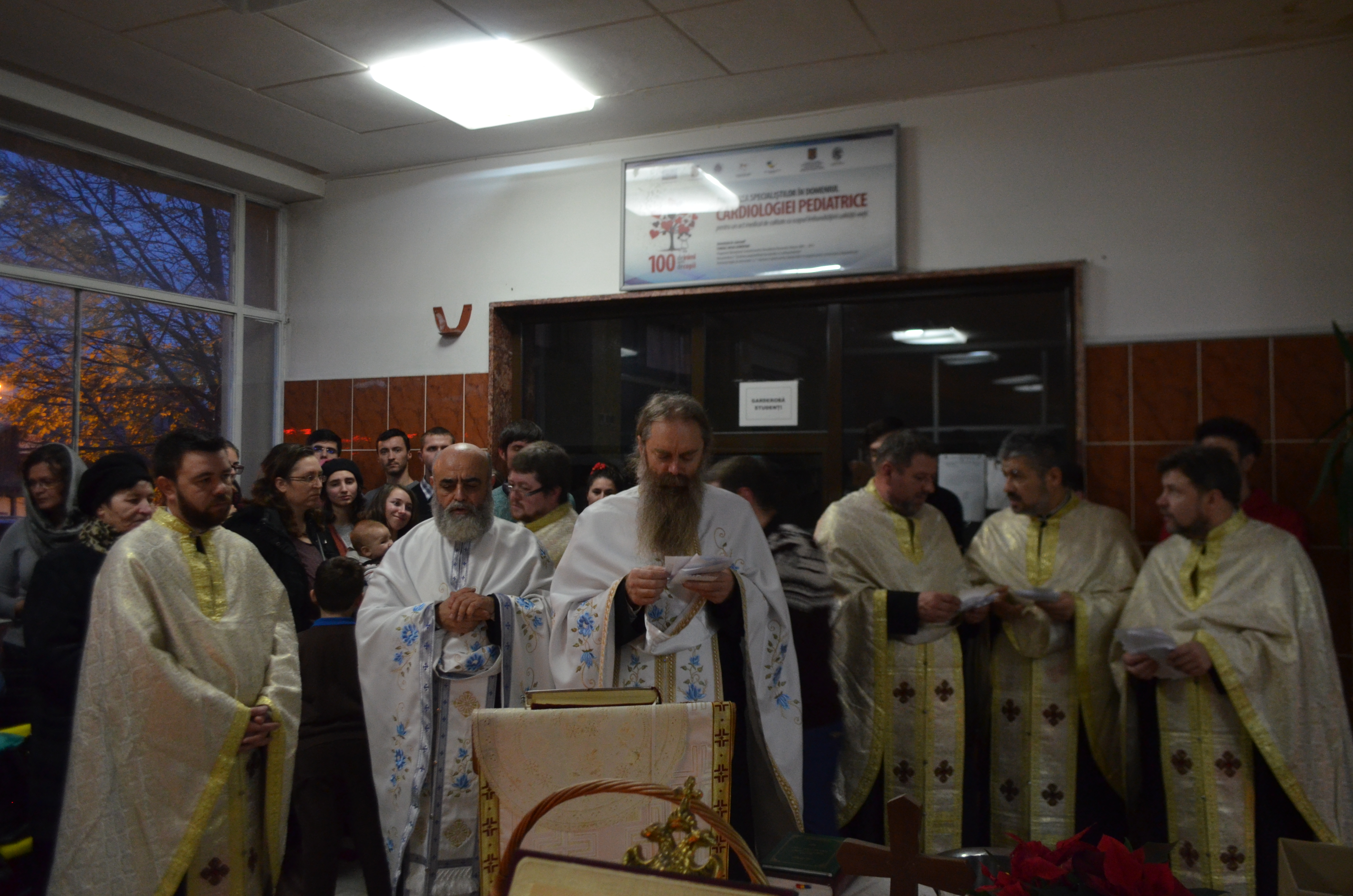 Vizita Sfântului Nectarie la Spitalul de Copii „Sfânta Maria“ din Iaşi