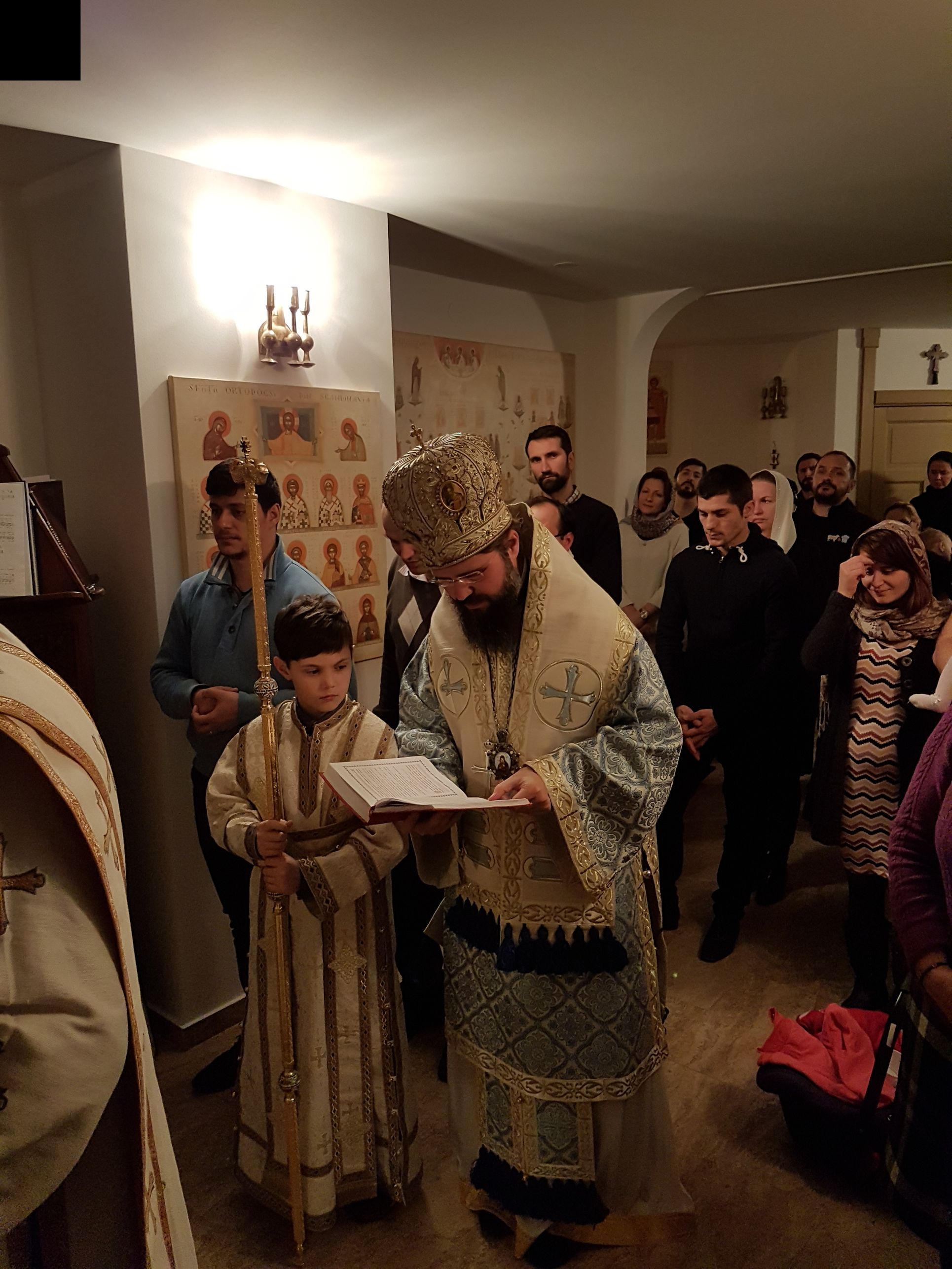 Preasfințitul Părinte Episcop Macarie Drăgoi, în slujire misionară la românii din Norvegia, Finlanda și Suedia