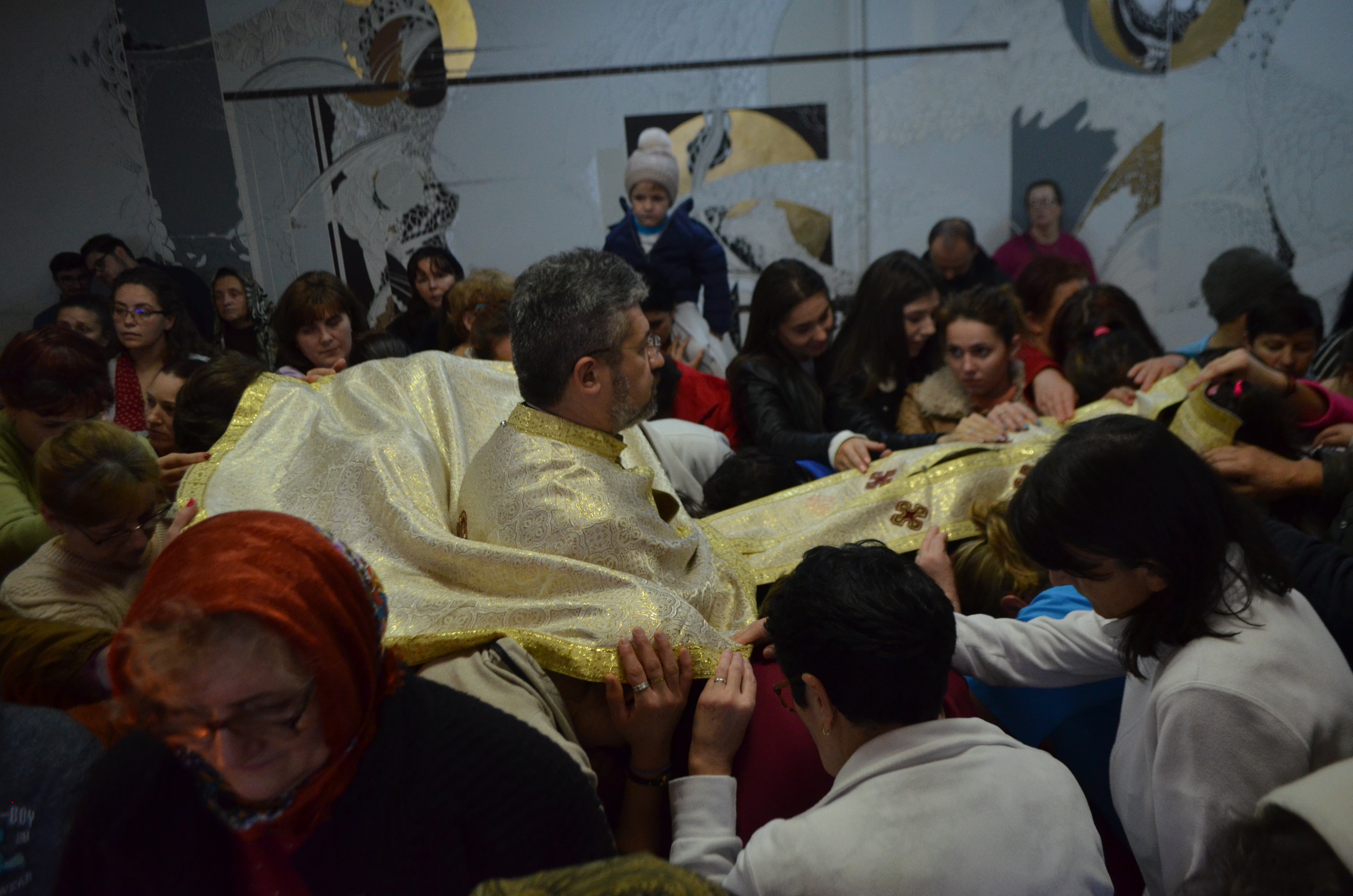 Vizita Sfântului Nectarie la Spitalul de Copii „Sfânta Maria“ din Iaşi