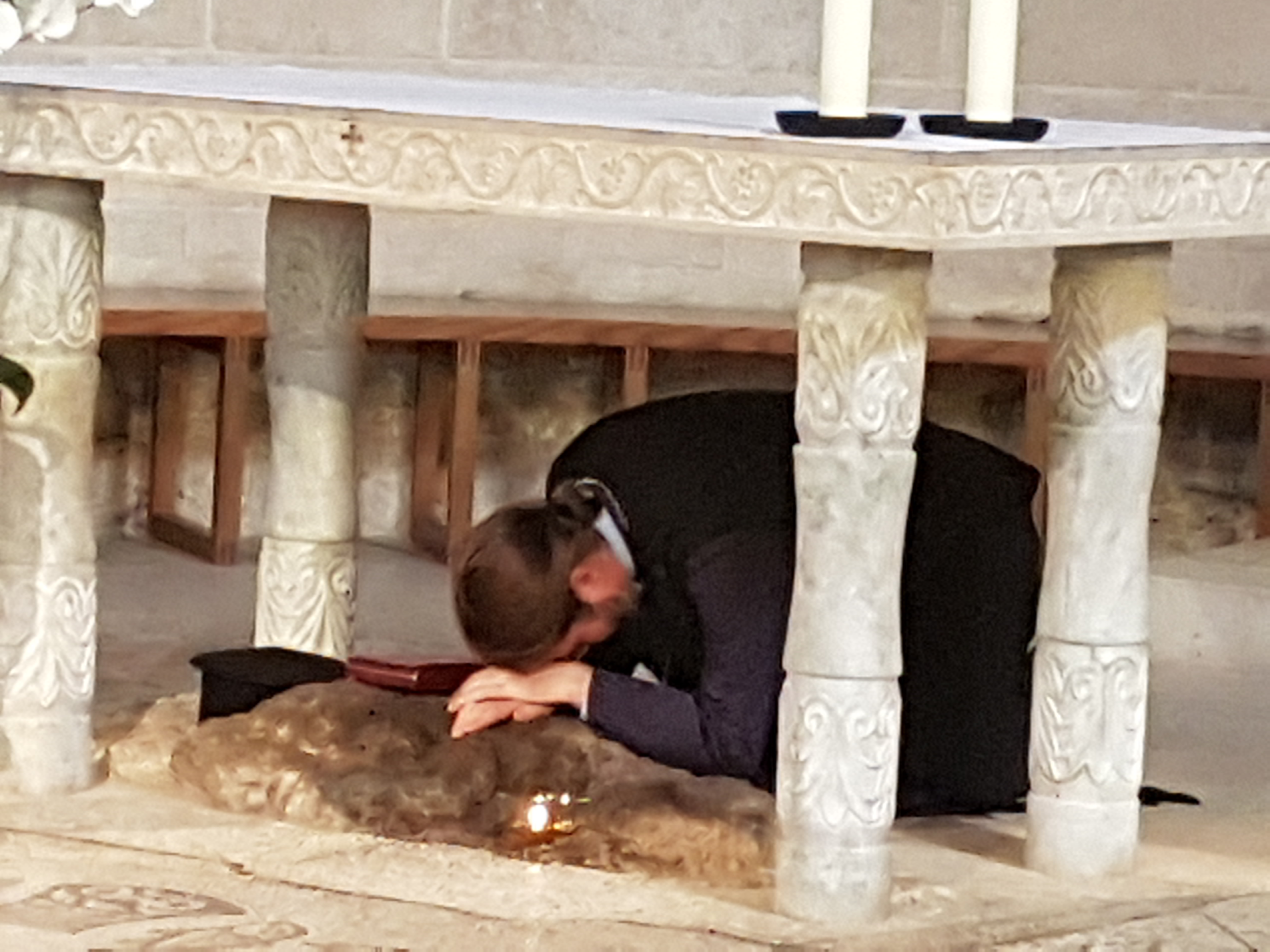 Preasfințitul Episcop Macarie Drăgoi, alături de un grup de români din Suedia, în pelerinaj la Locurile Sfinte