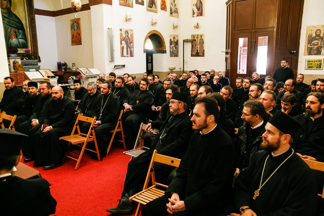 Conferință despre Patriarhul Justinian şi despre apărătorii Ortodoxiei în vremea comunismului, organizată cu preoții din centrul Italiei