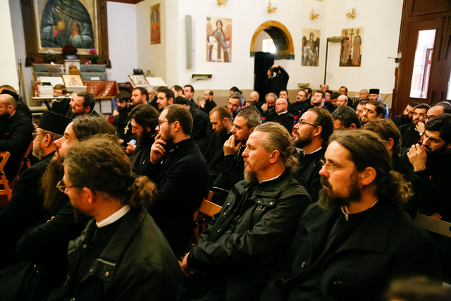 Conferință despre Patriarhul Justinian şi despre apărătorii Ortodoxiei în vremea comunismului, organizată cu preoții din centrul Italiei