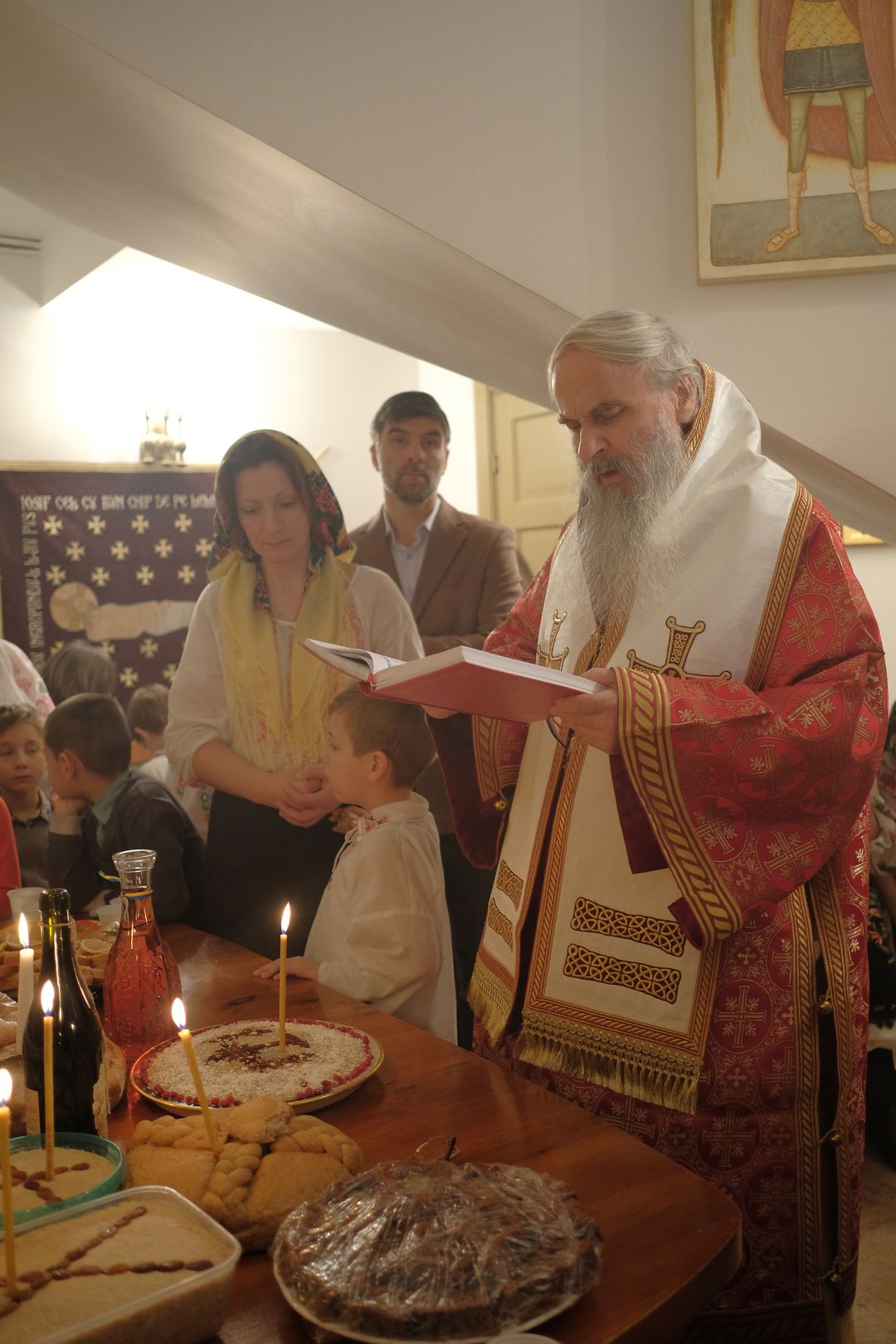 Trei ierarhi ortodocși români au slujit la Stockholm de sărbătoarea Sfântului Apostol Andrei