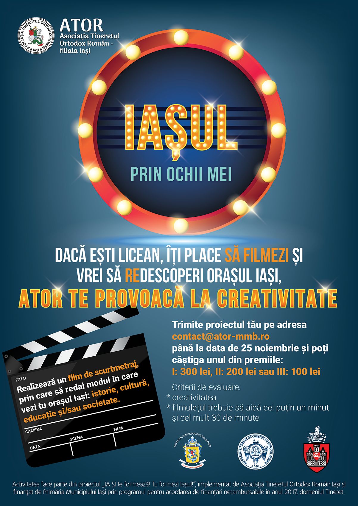 Concurs de scurtmetraj: Iașul prin ochii mei