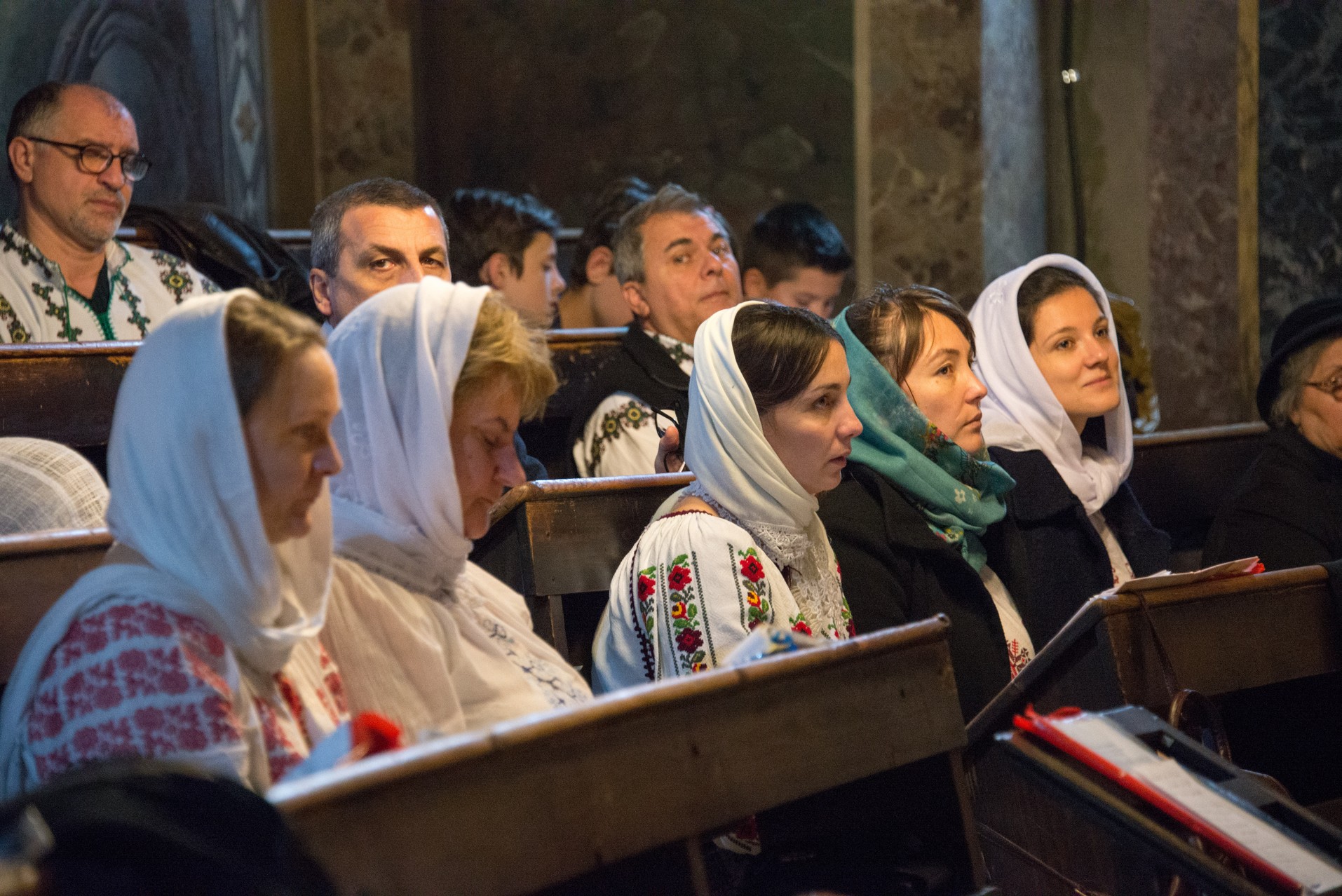 Sute de credincioși la Catedrala mitropolitană din Iași, în Prima Duminică din Postul Nașterii Domnului