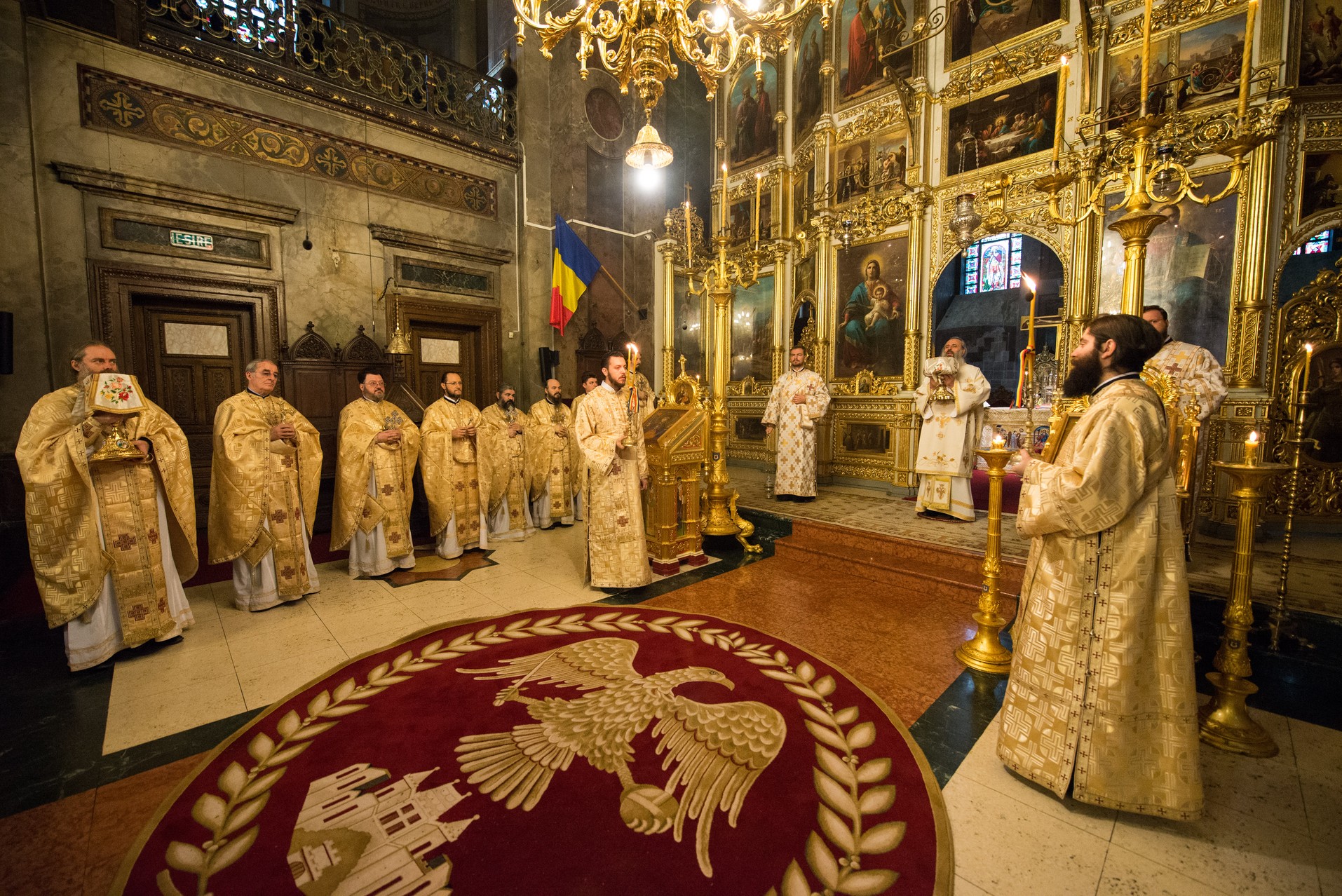 Sute de credincioși la Catedrala mitropolitană din Iași, în Prima Duminică din Postul Nașterii Domnului