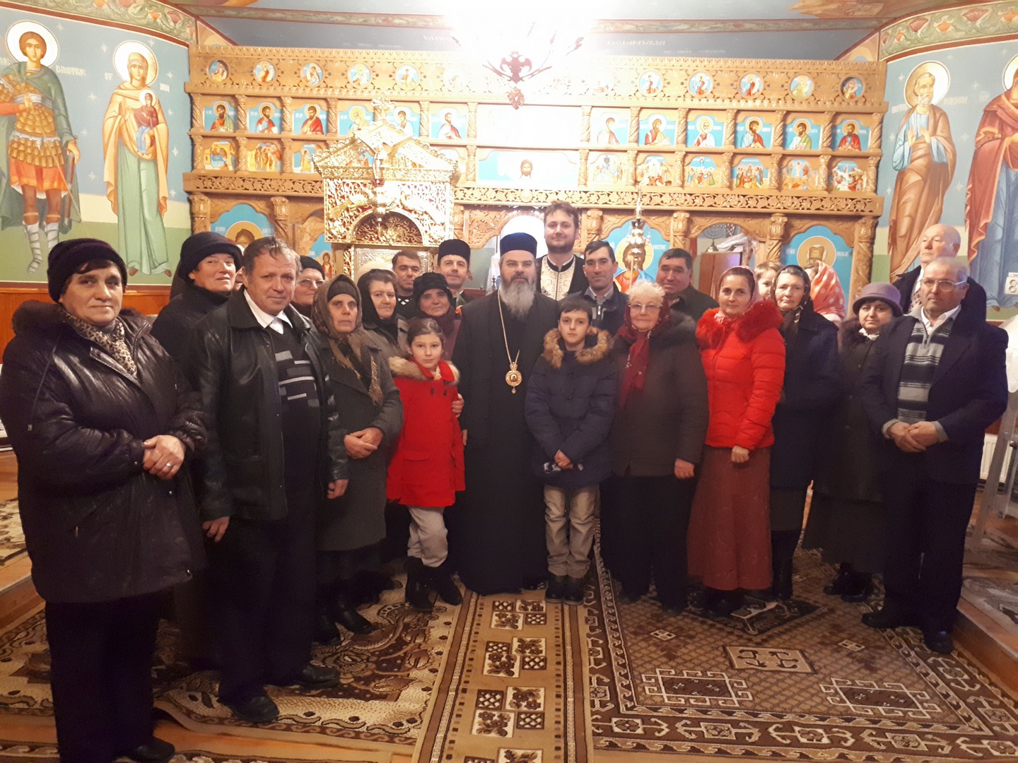 Vizită arhierească în parohiile Drujeşti şi Băcani