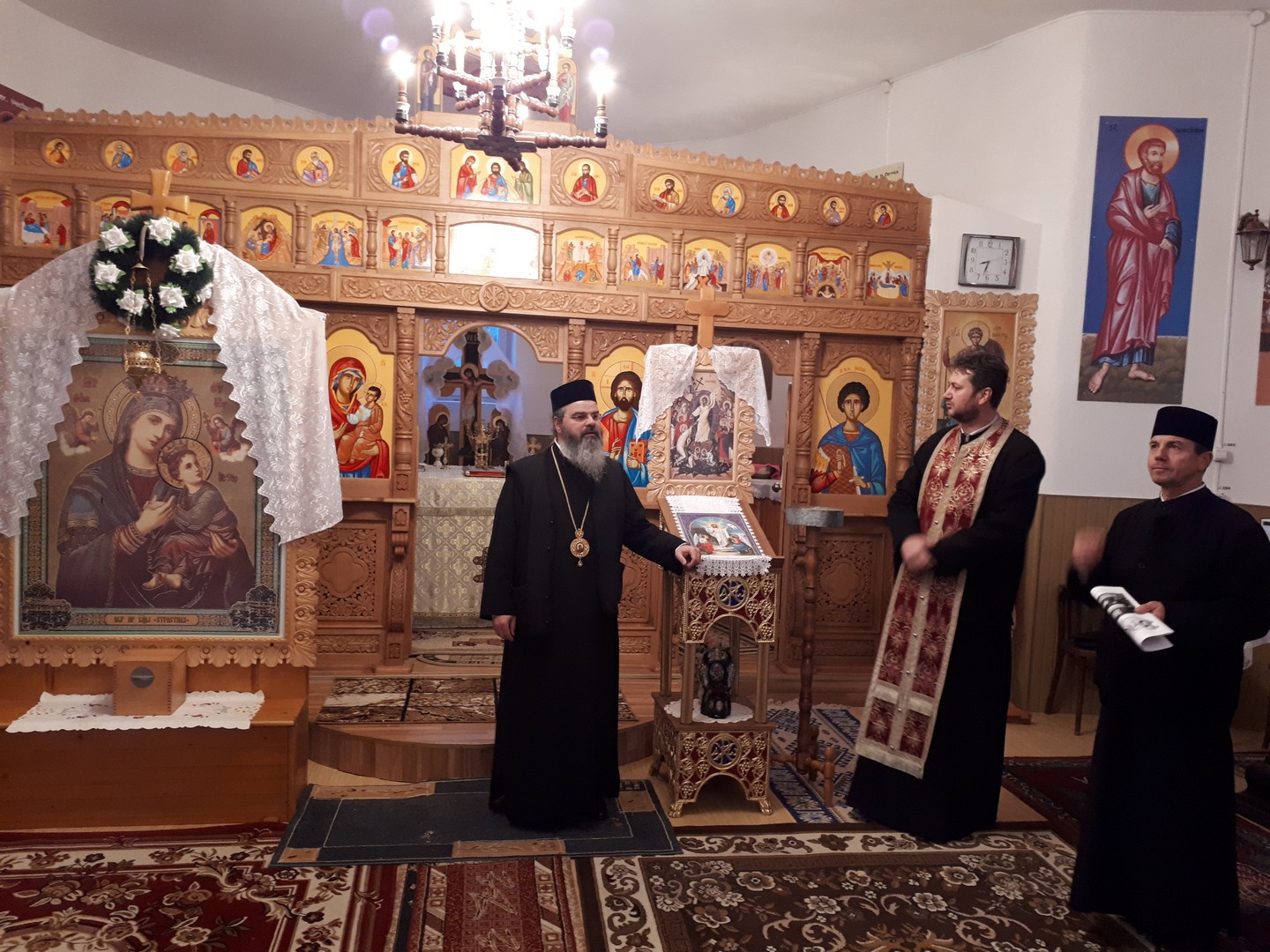 Vizită arhierească în parohiile Drujeşti şi Băcani