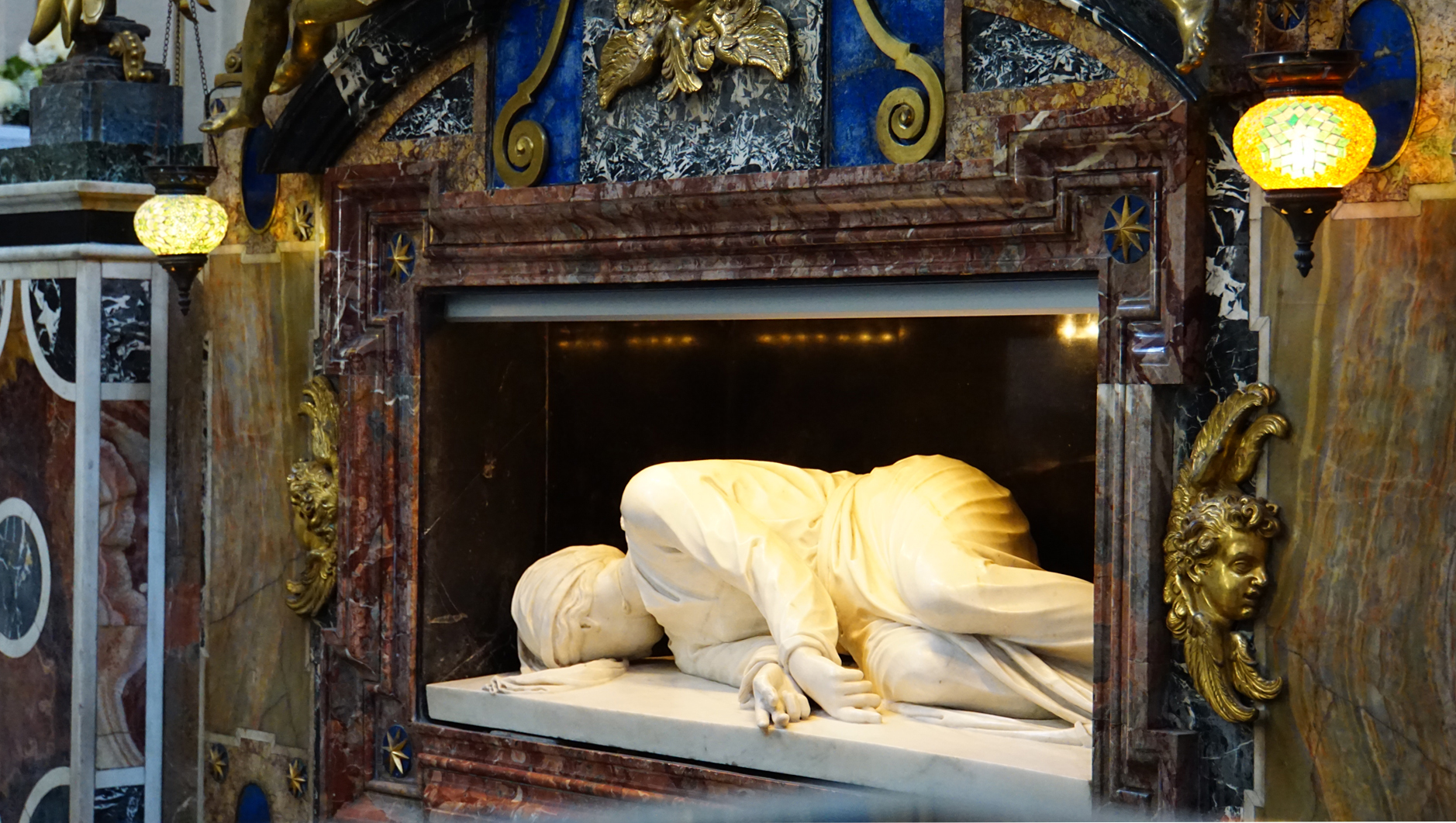 (Video) Moaștele Sfintei Mucenițe Cecilia