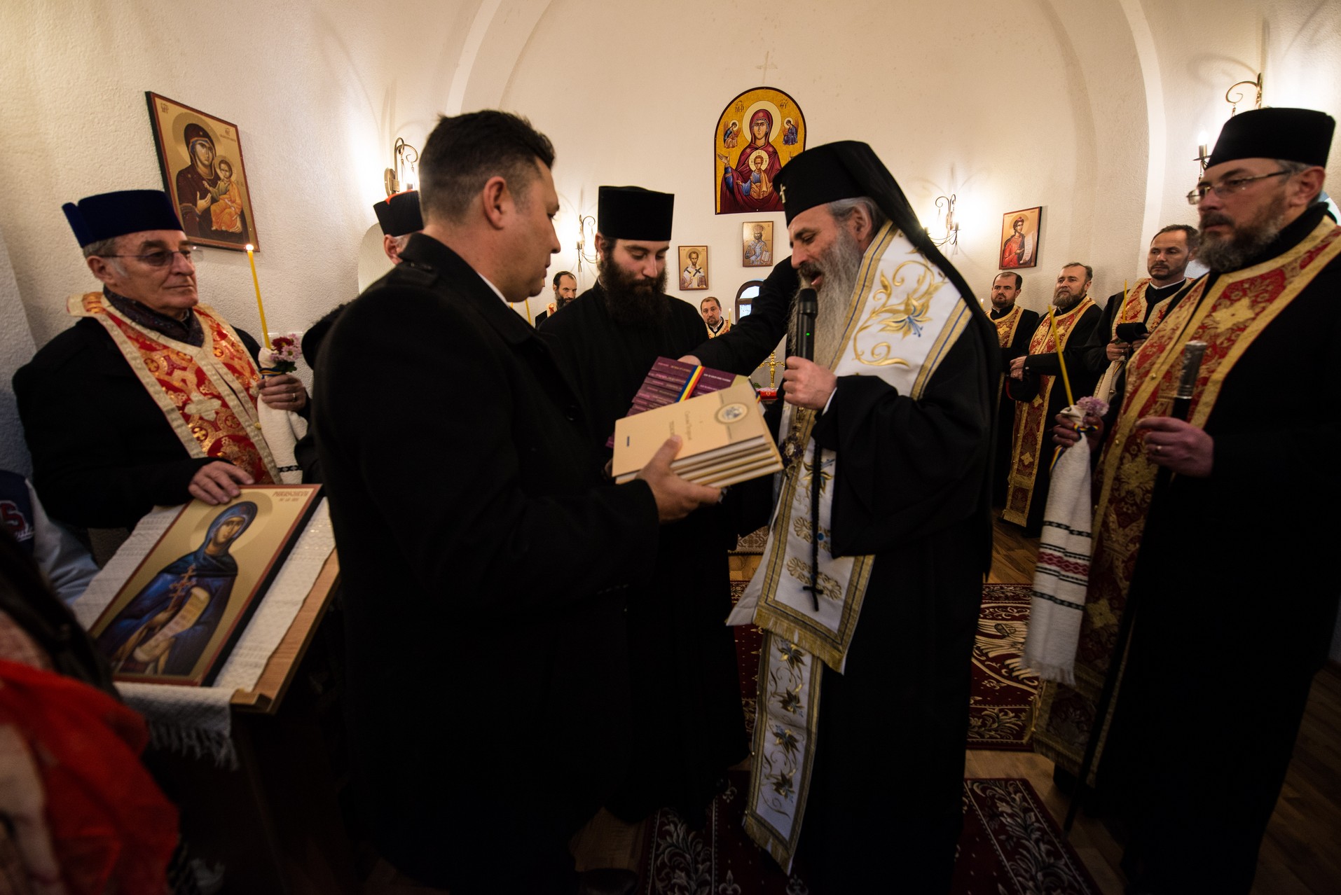 Sfinţire de capelă la Colegiul Tehnic „Ion Creangă” din Târgu Neamț