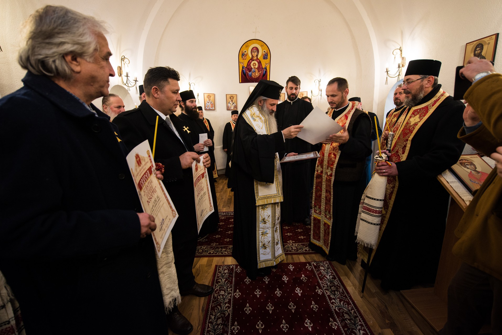 Sfinţire de capelă la Colegiul Tehnic „Ion Creangă” din Târgu Neamț