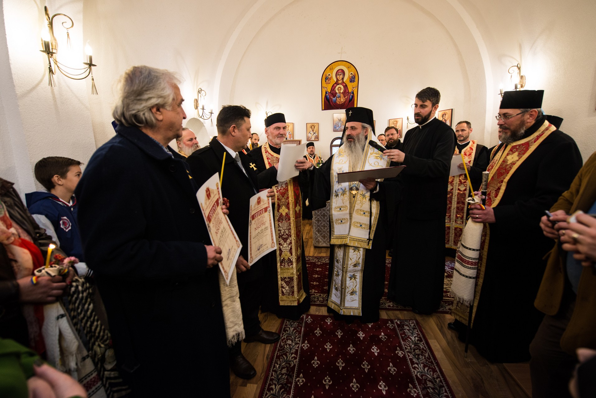 Sfinţire de capelă la Colegiul Tehnic „Ion Creangă” din Târgu Neamț