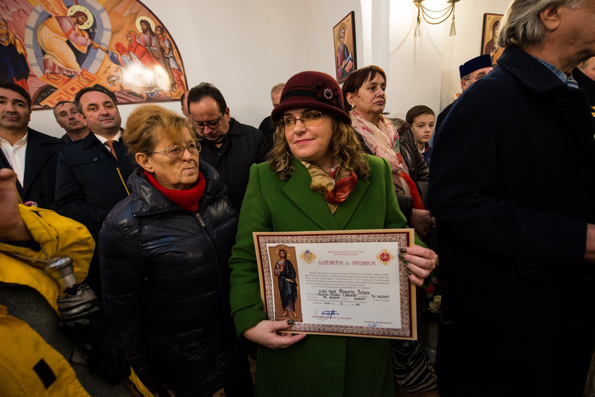 Sfinţire de capelă la Colegiul Tehnic „Ion Creangă” din Târgu Neamț