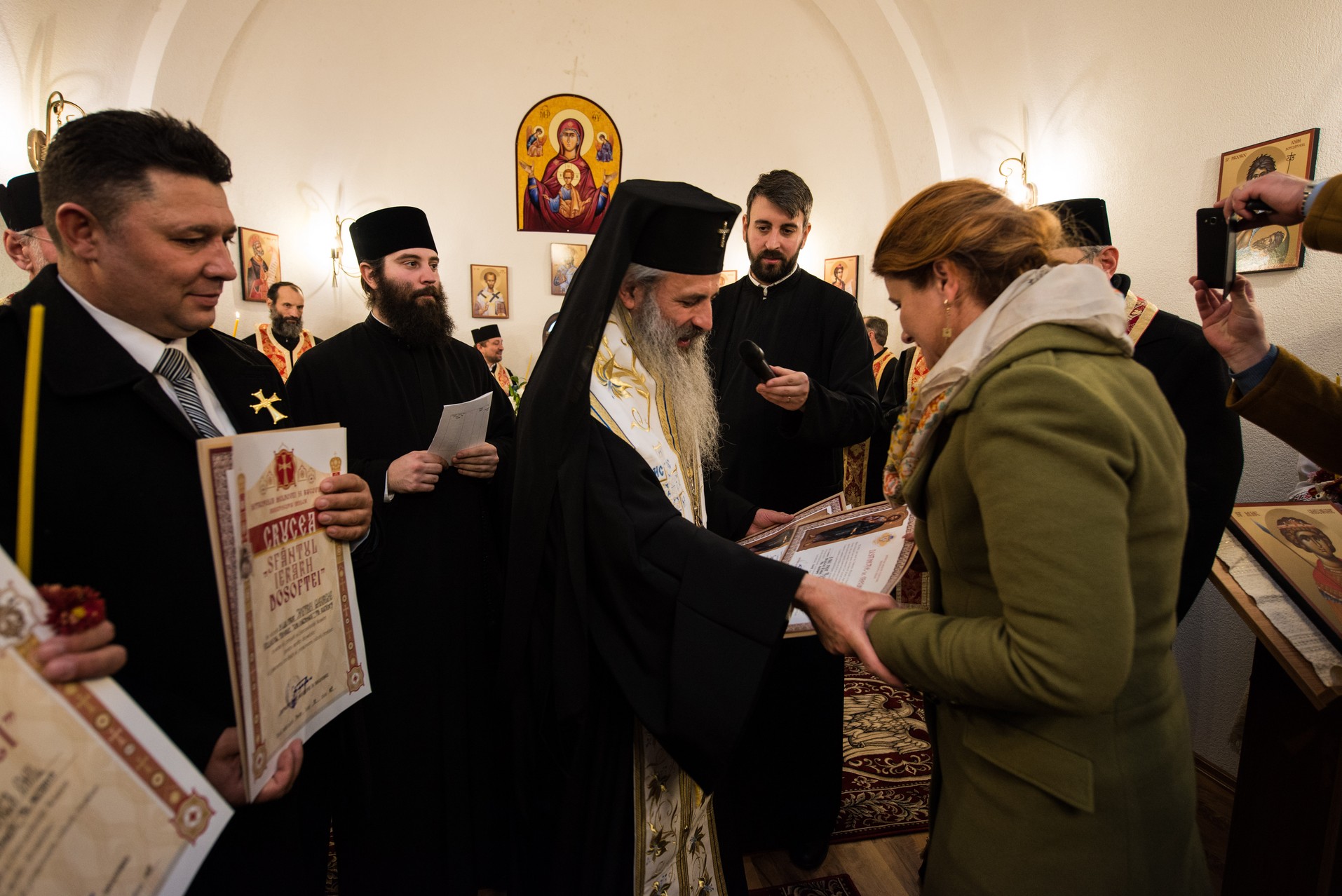 Sfinţire de capelă la Colegiul Tehnic „Ion Creangă” din Târgu Neamț