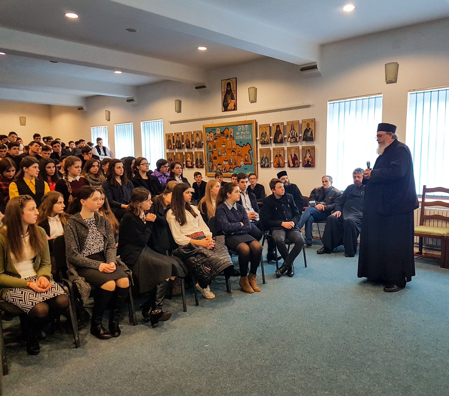 Activităţi organizate cu prilejul anului comemorativ la Seminarul Teologic „Veniamin Costachi“ de la Mănăstirea Neamţ